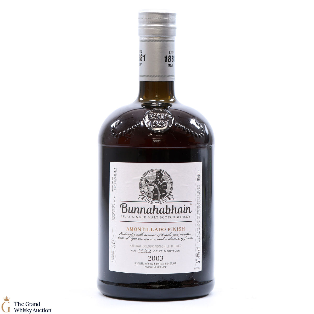 Bunnahabhain - 2003 - Amontillado Cask Finish