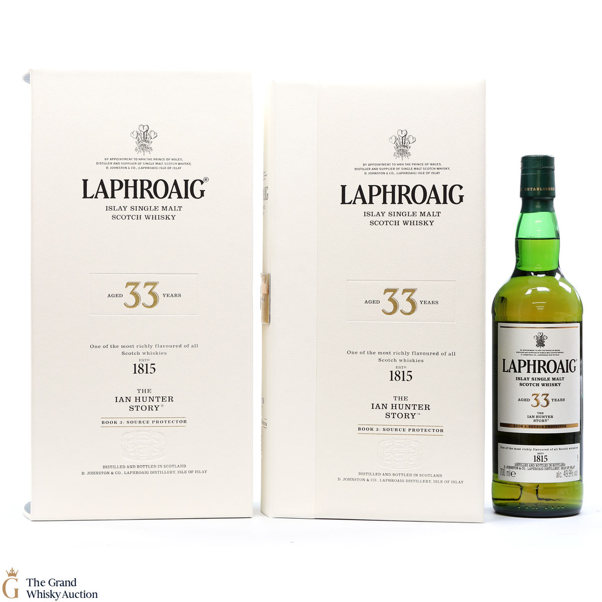 Laphroaig - 33 Year Old - The Ian Hunter Story - Book 3