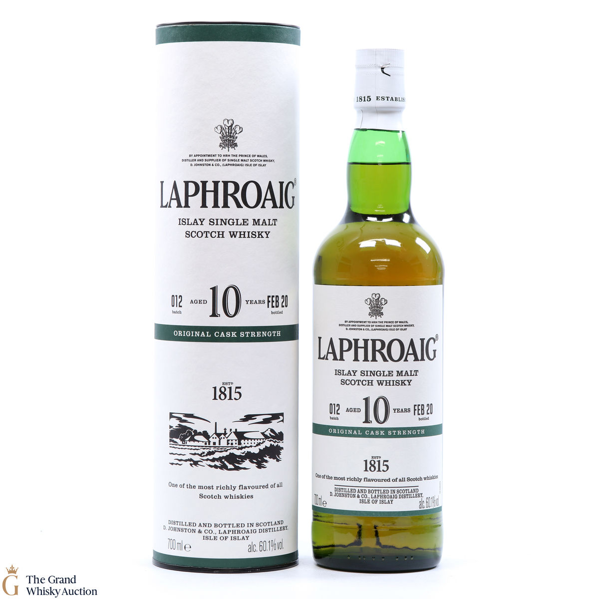 Laphroaig - 10 Year Old - Original Cask Strength Batch #012