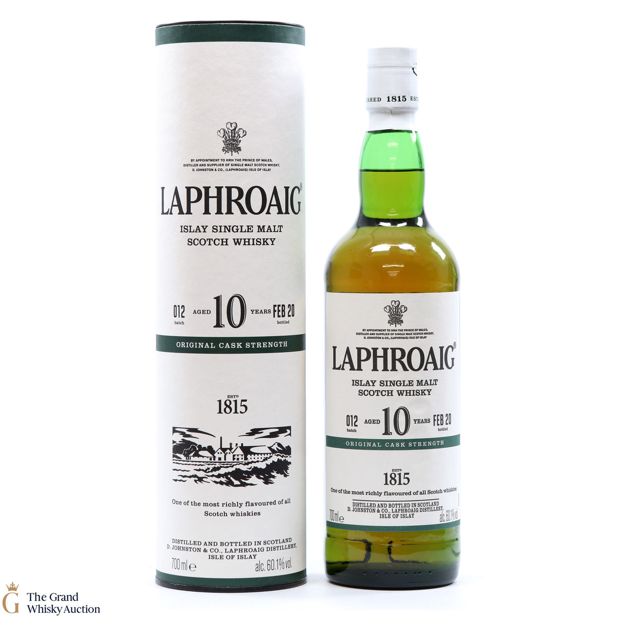 Laphroaig - 10 Year Old - Original Cask Strength Batch #012