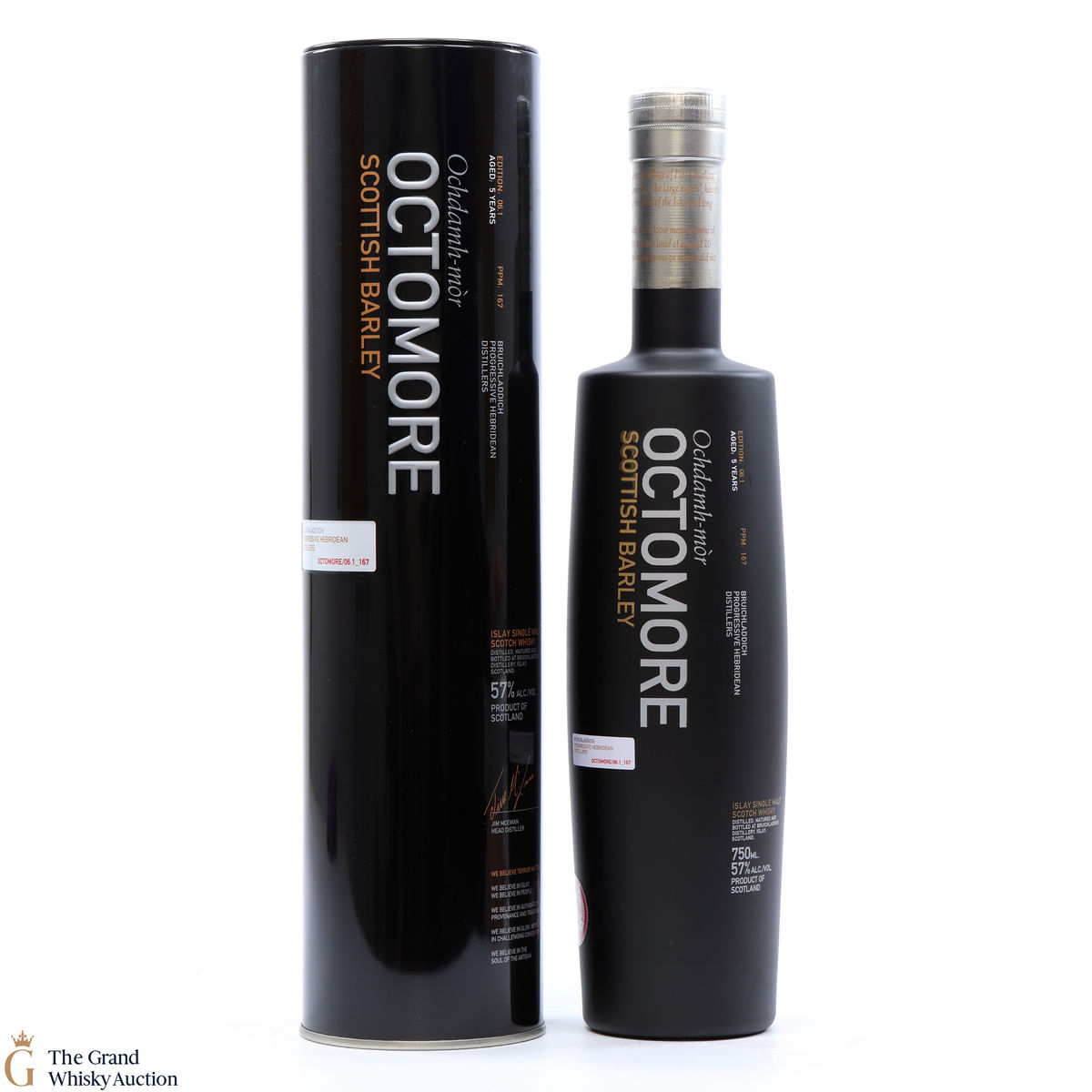 Bruichladdich - Octomore 06.1 - 5 Year Old - Scottish Barley
