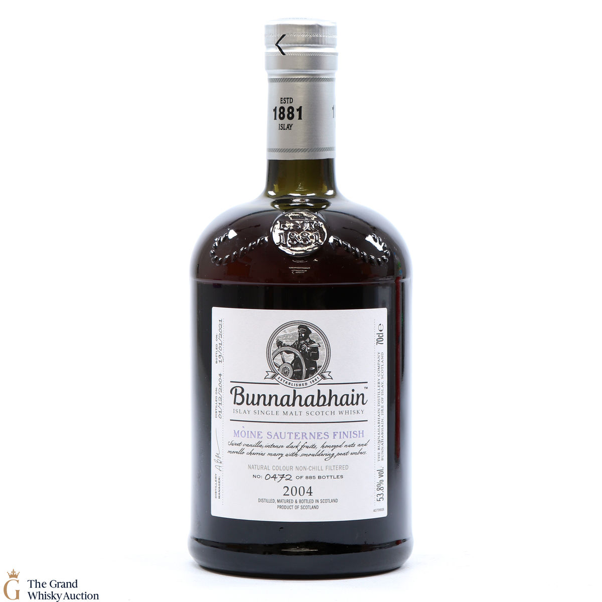 Bunnahabhain - Moine Sauternes Finish 2004