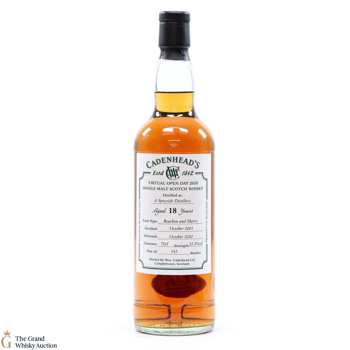 Cadenhead - 18 Year Old 2001 - Cadenhead's Virtual Open Day 2020