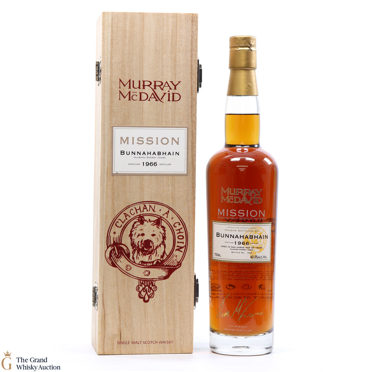 Bunnahabhain - 37 Year Old 1966 Murray McDavid