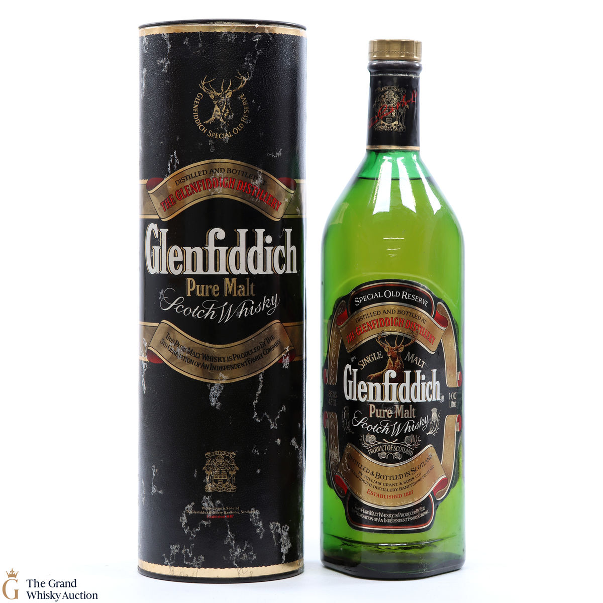 Glenfiddich - Pure Malt 1980's 1L