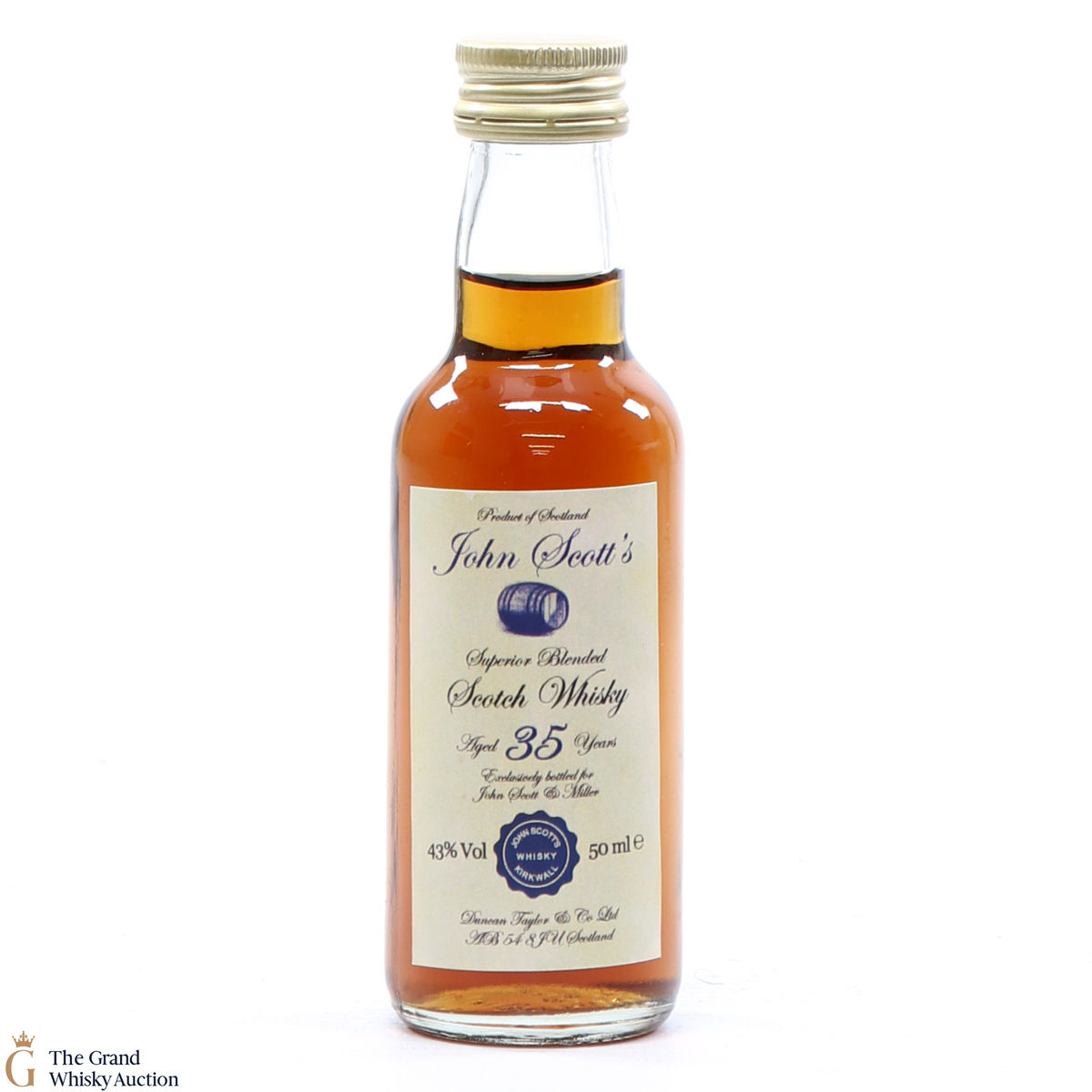 John Scott - 35 Year Old Superior Blended Highland Park & Invergordon (5cl)