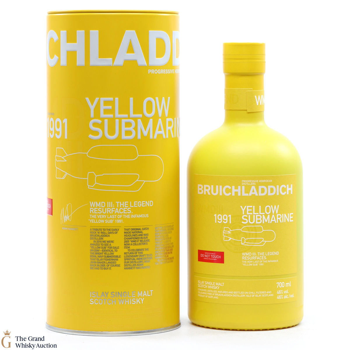 Bruichladdich - 25 Year Old (1991) - Yellow Submarine WMDIII - The Legend Resurfaces
