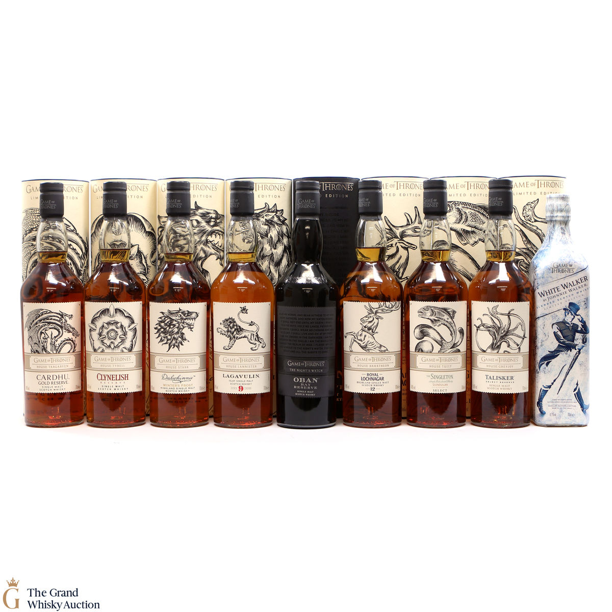 Game of Thrones - Limited Editions - 9 x 70cl