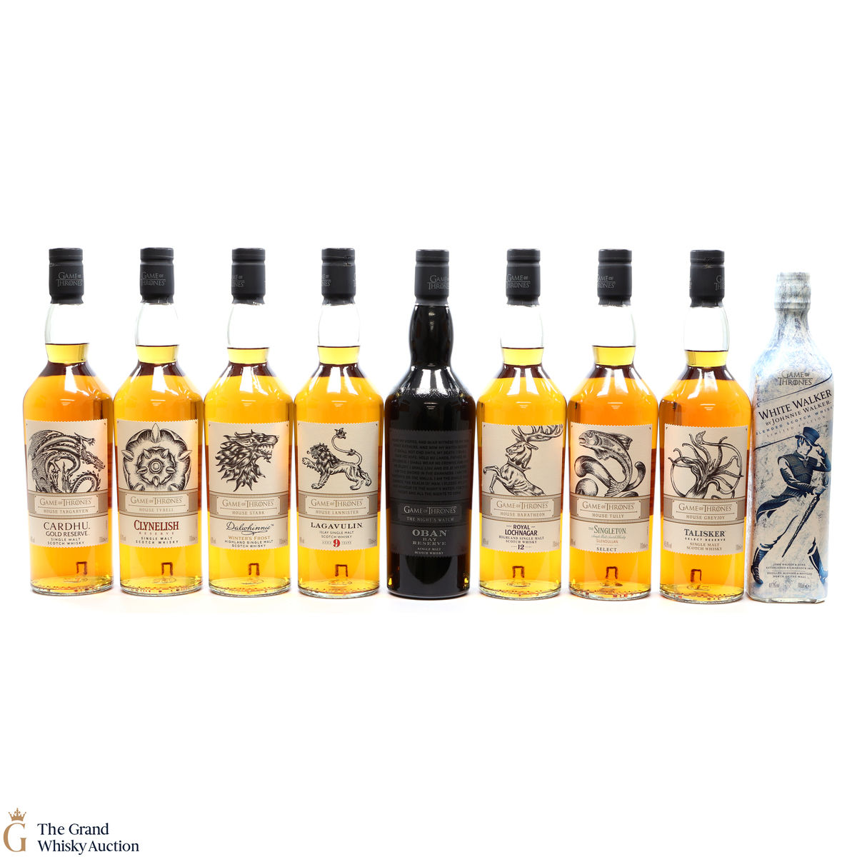 Game of Thrones - Limited Editions - 9 x 70cl