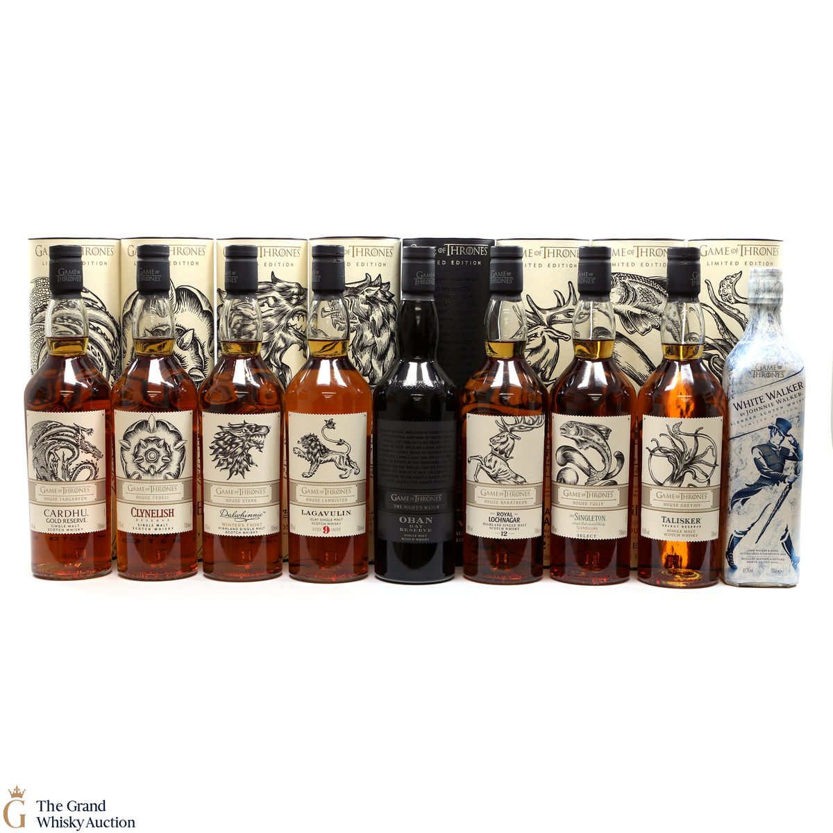 Game of Thrones - Limited Editions - 9 x 70cl