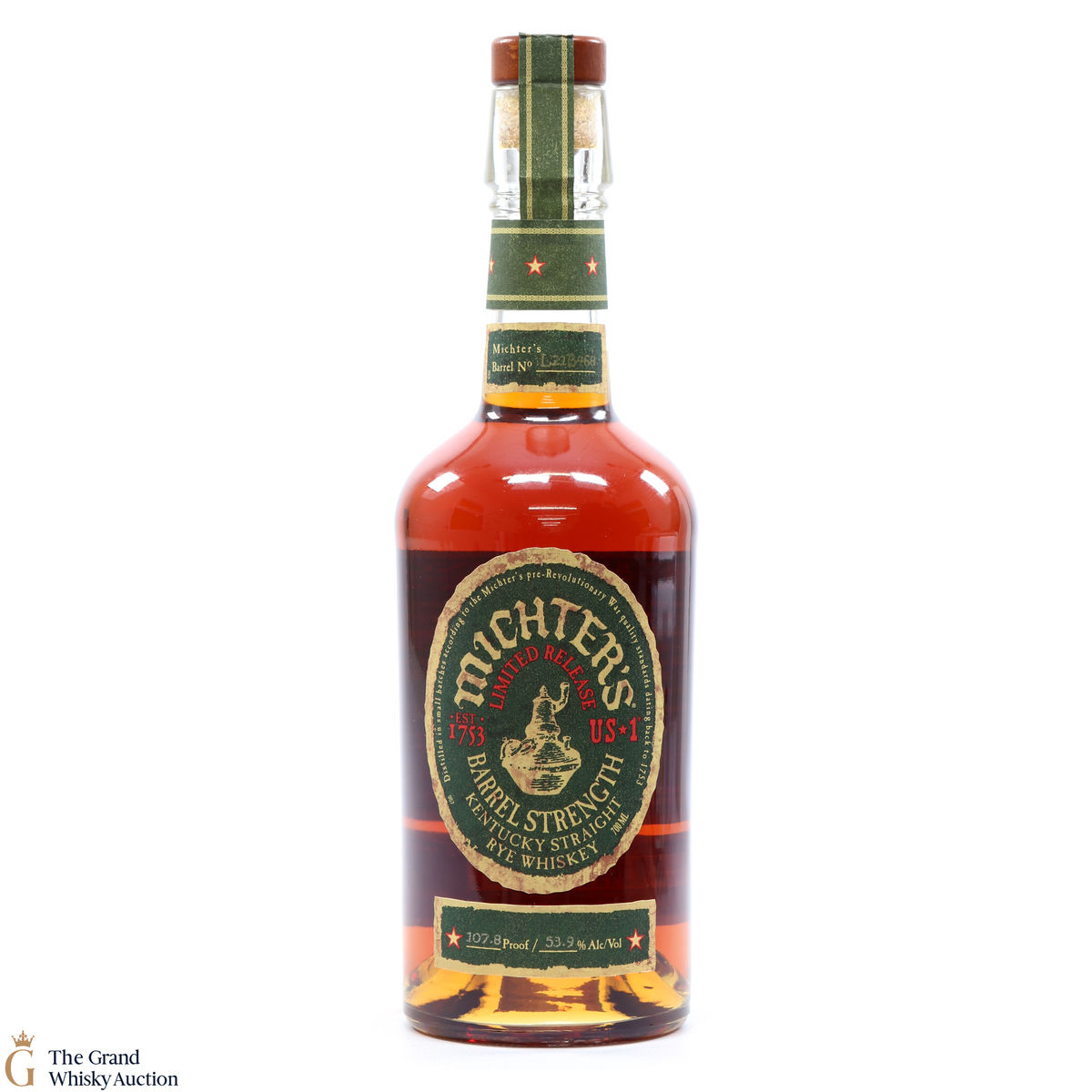Michter's - Barrel Strength Rye Whiskey 53.9%