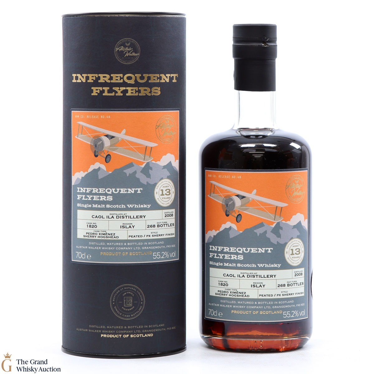 Caol Ila - 13 Year Old 2008 - Infrequent Flyers #1820