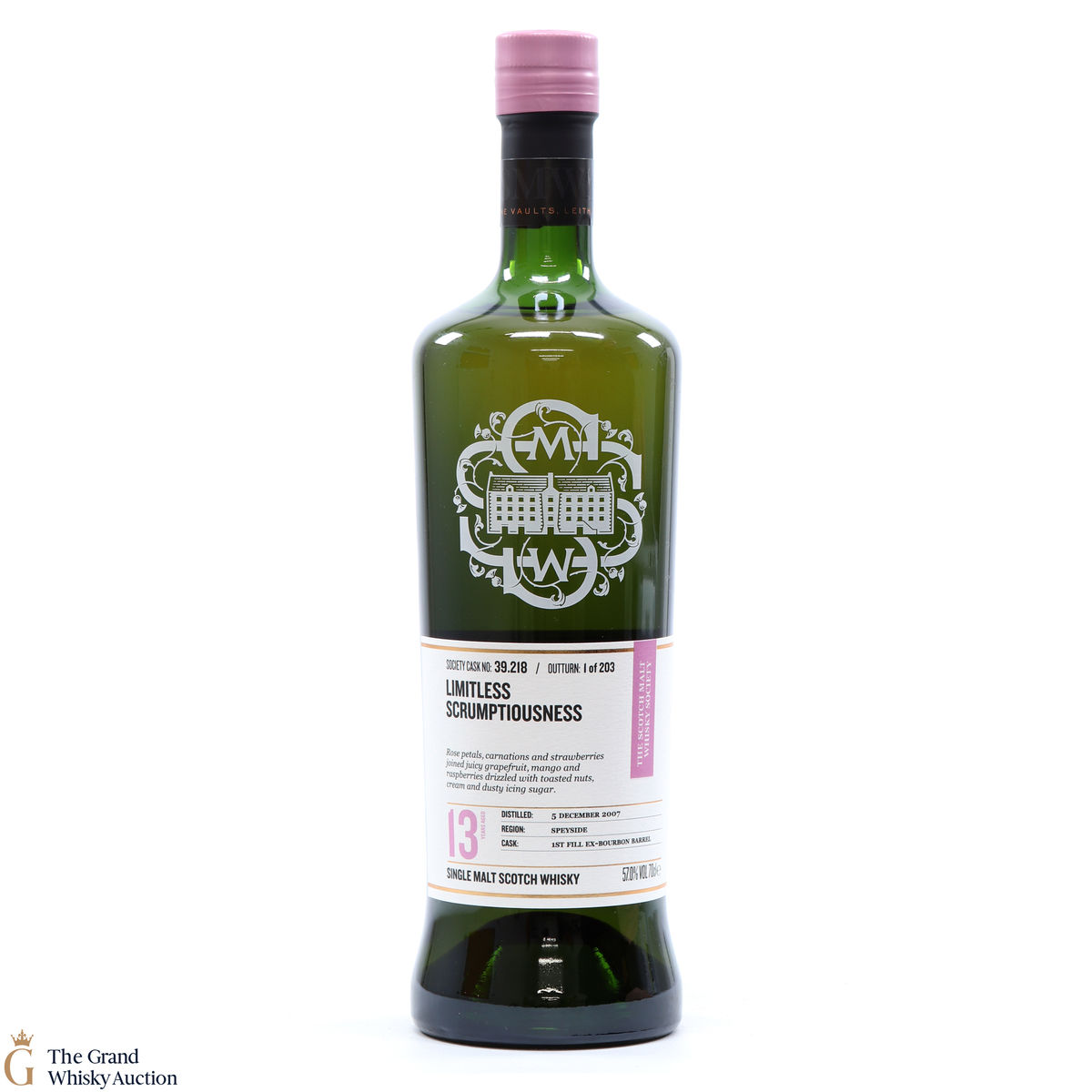 Linkwood - 13 Year Old 2007 - SMWS 39.218 - Limitless Scrumptiousness