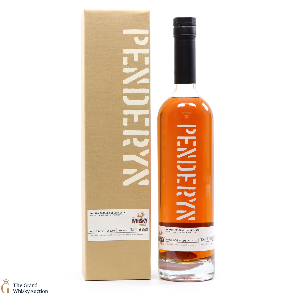 Penderyn - Ex Palo Cortado Sherry Cask - Whisky World Exclusive #S73/1