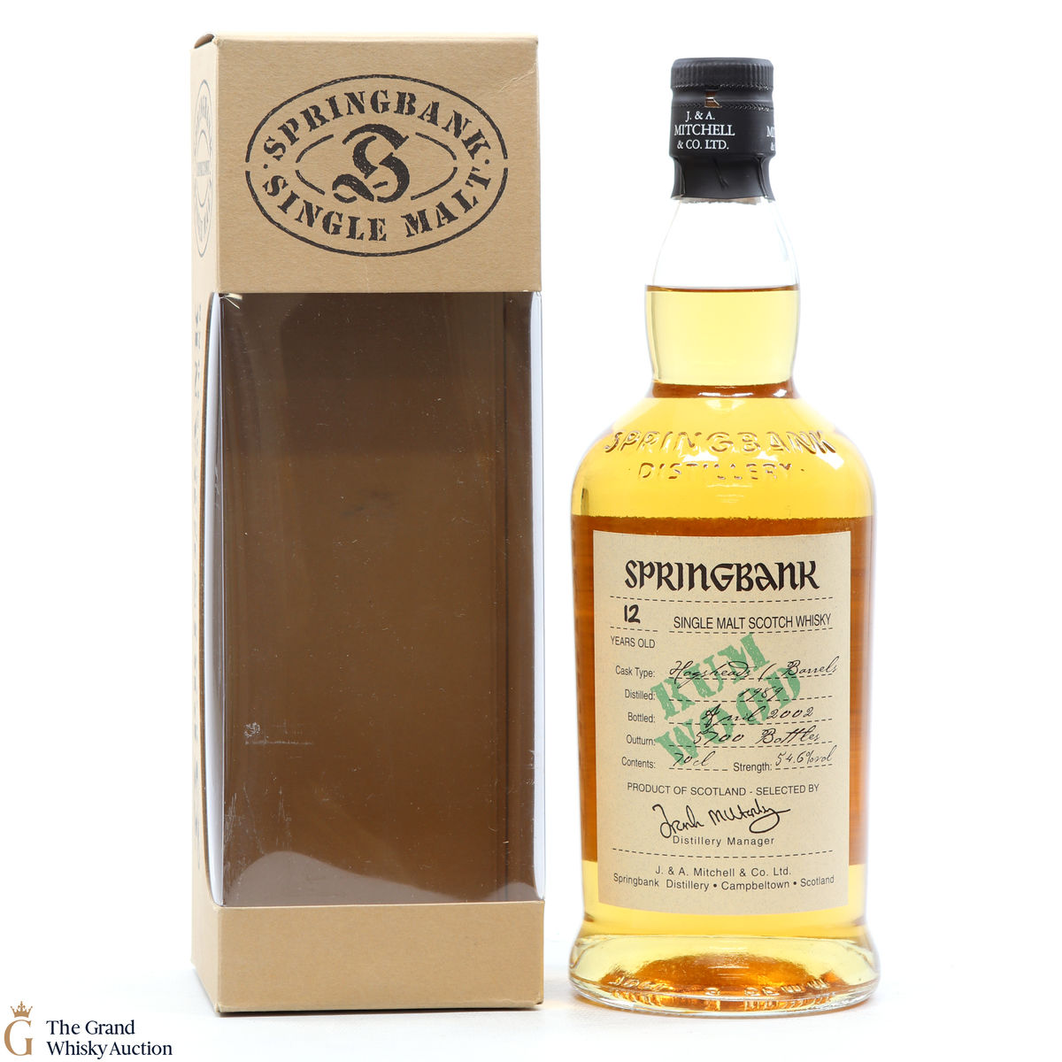 Springbank - 12 Year Old - Rum Wood (Limited Edition)