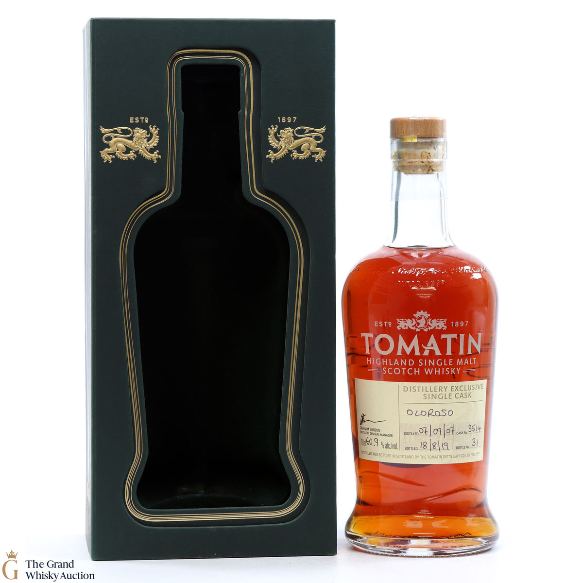 Tomatin - 2007 Oloroso Cask #3514 - Distillery Exclusive