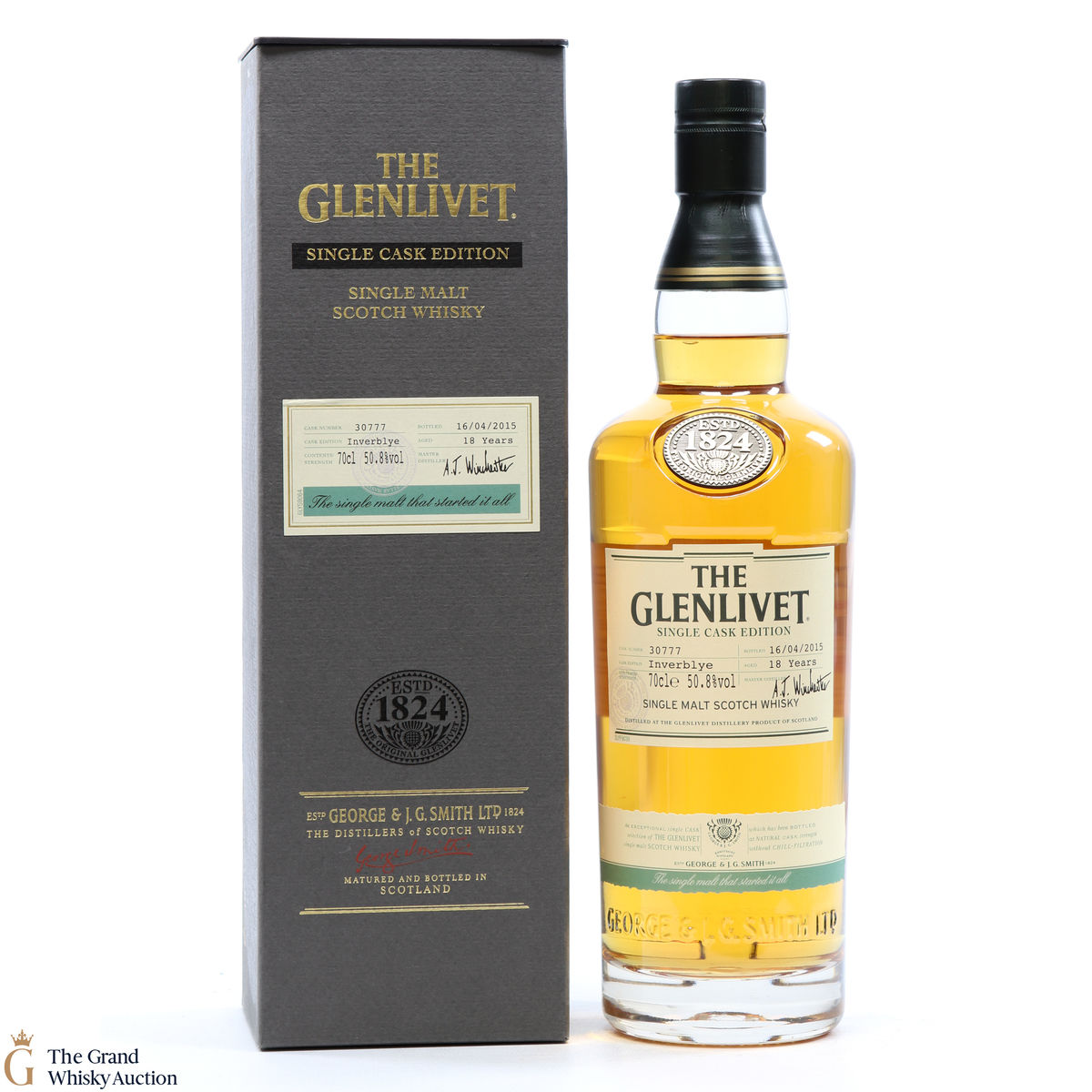 Glenlivet - 18 Year Old - Single Cask #30777 - Inverblye