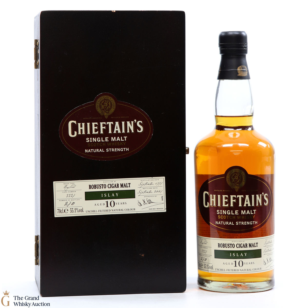 Chieftain's - 10 Year Old 1997 - Rubusto Cigar Malt