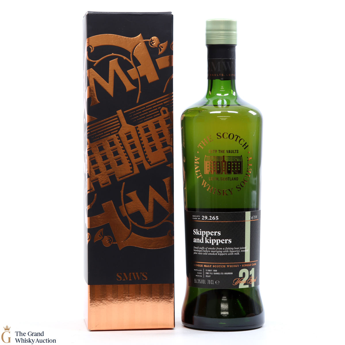 Laphroaig - 21 Year Old SMWS 29.265 Skippers and kippers