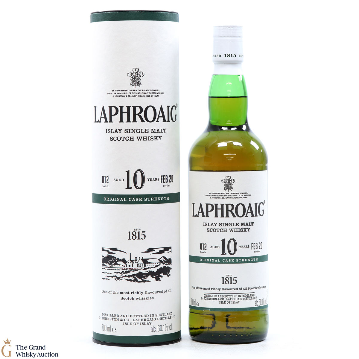 Laphroaig - 10 Year Old - Original Cask Strength Batch #012