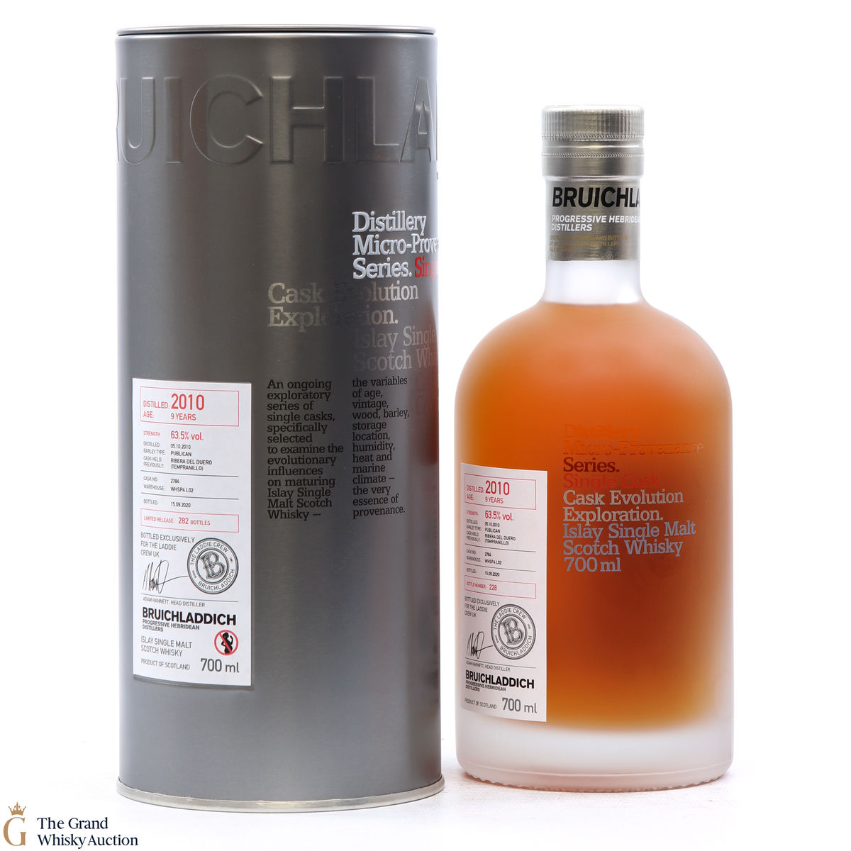 Bruichladdich - 9 Year Old 2010 - Micro Provenance #2784