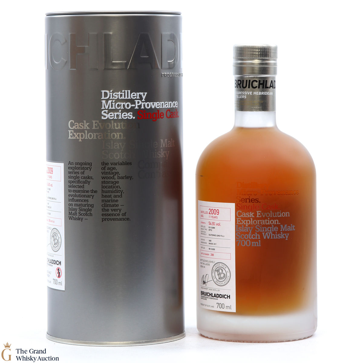 Bruichladdich - 11 Year Old 2009 - Micro Provenance #3460