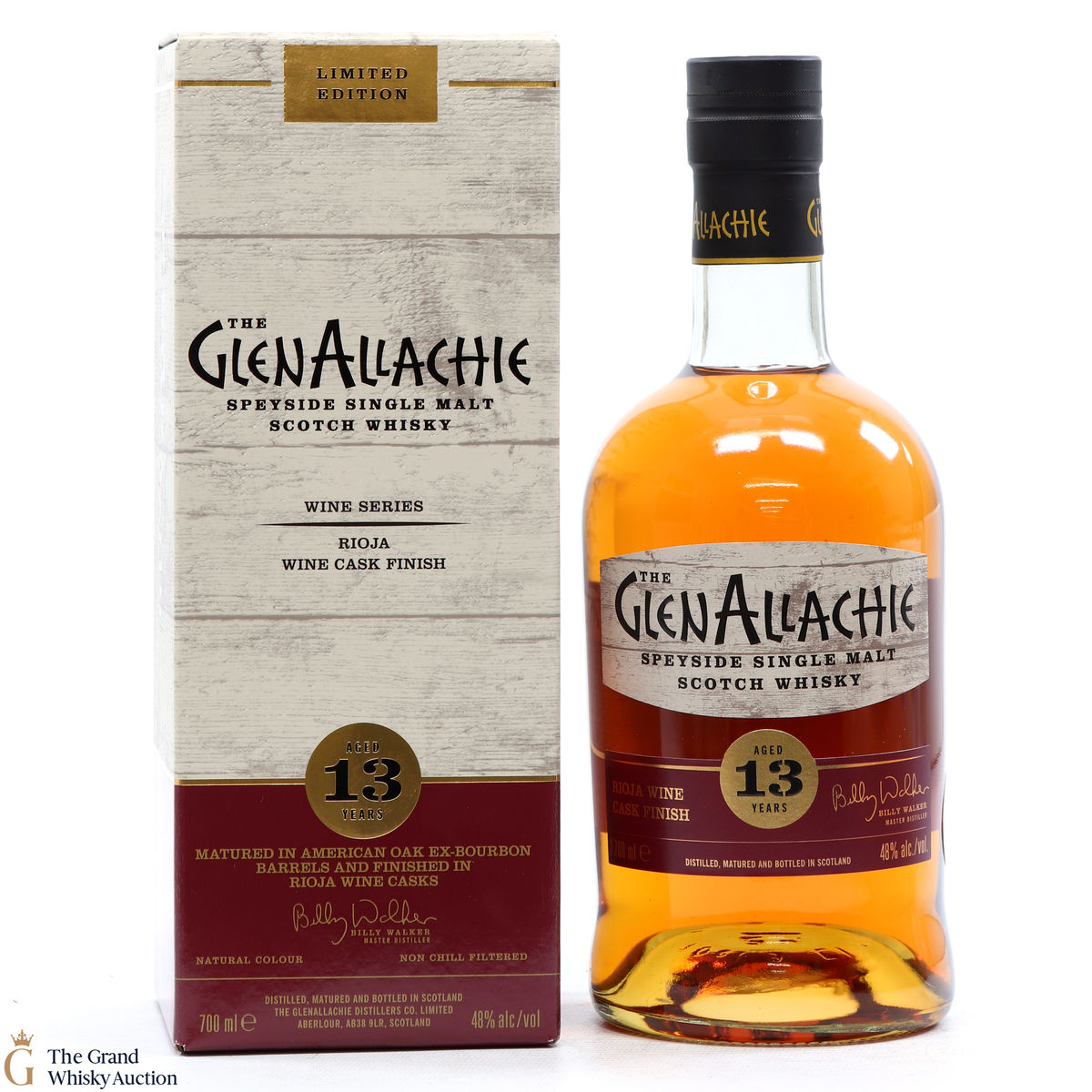GlenAllachie - 13 Year Old - Rioja Wine Cask Finish