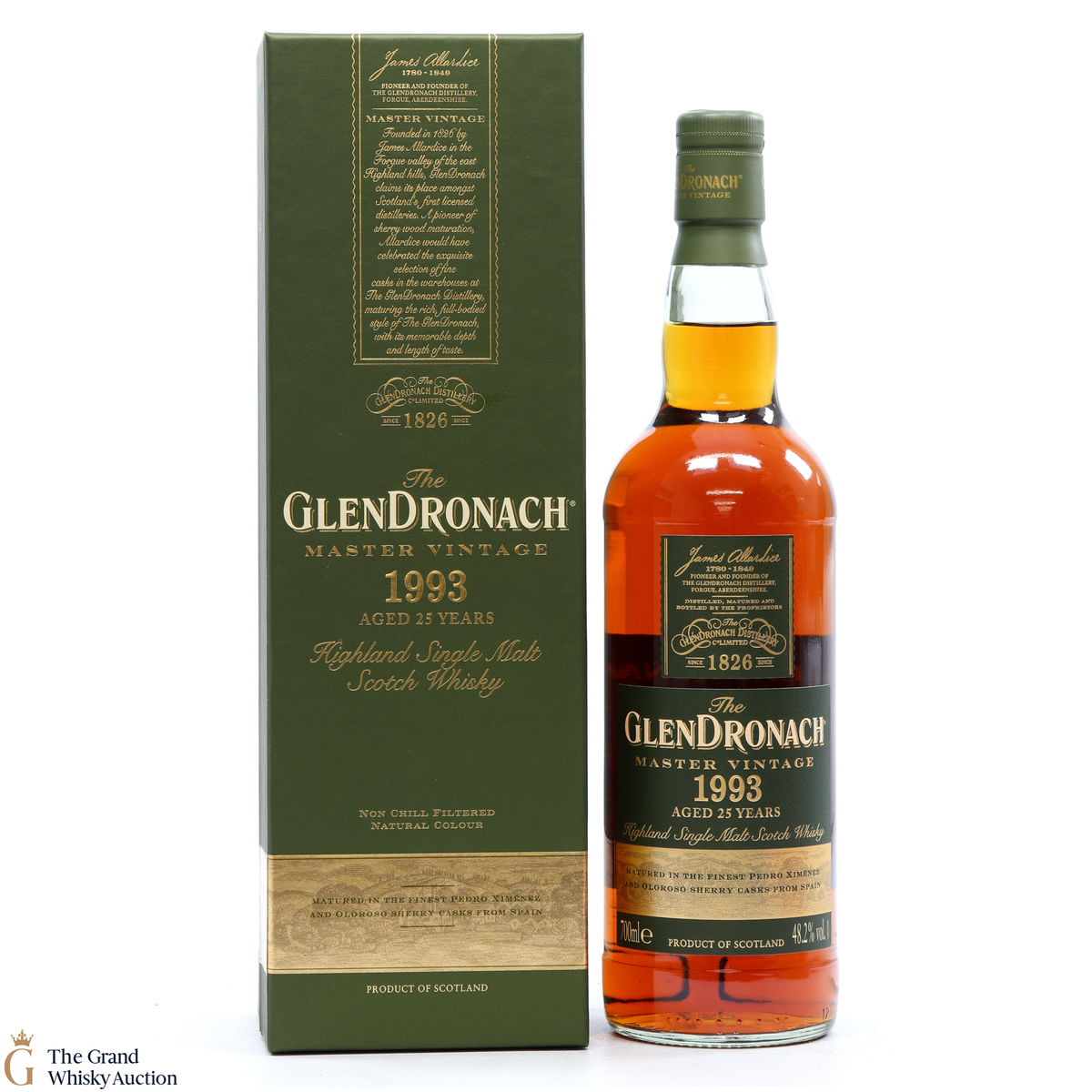 Glendronach - 25 Year Old - 1993 Master Vintage