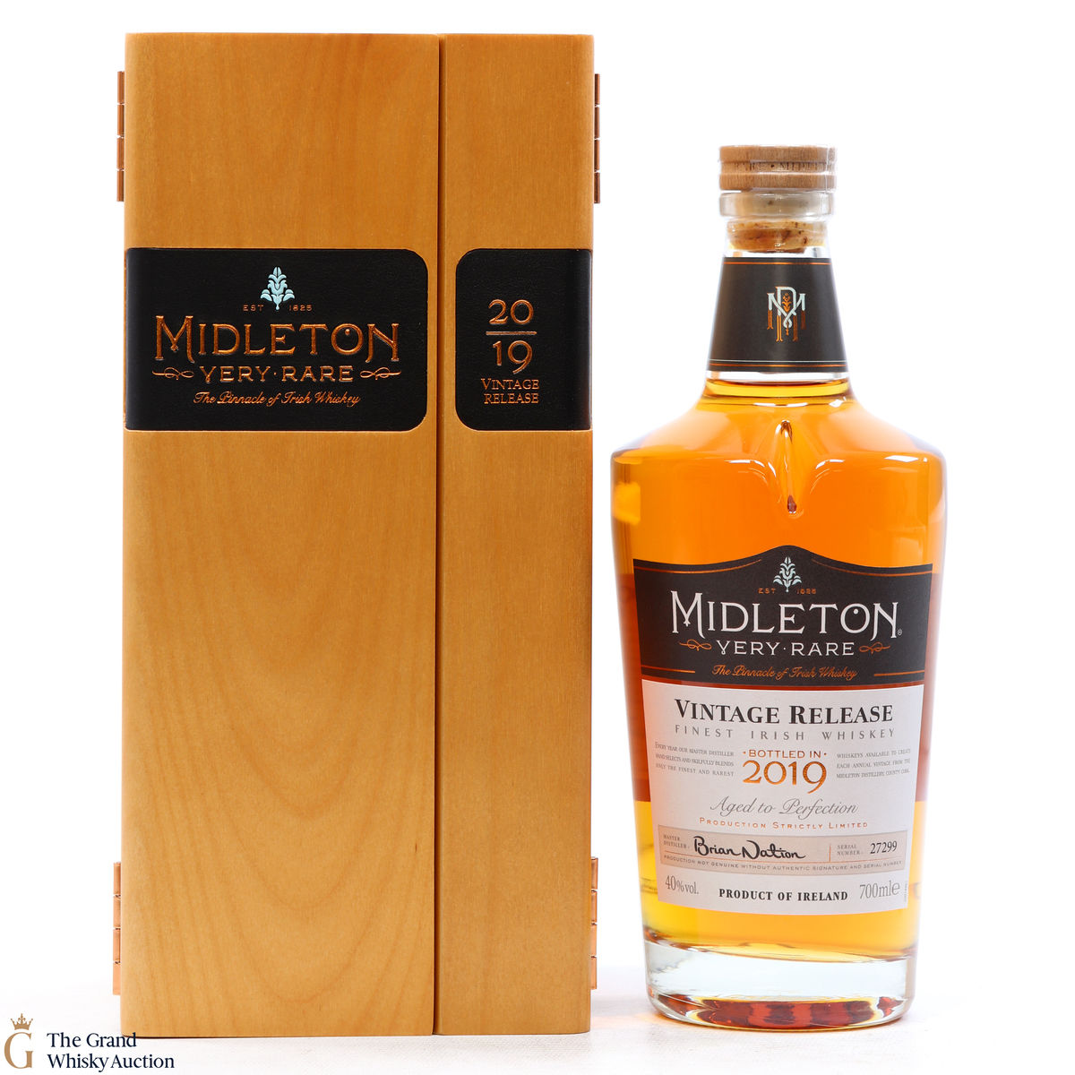 Midleton - Very Rare - 2019 Vintage Release - Irish Whiskey