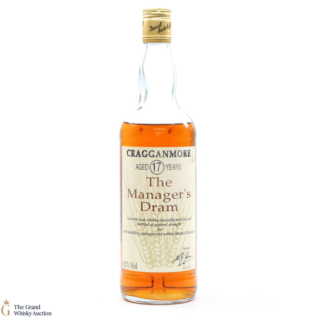 Cragganmore - 17 Year Old - Manager's Dram (75cl)