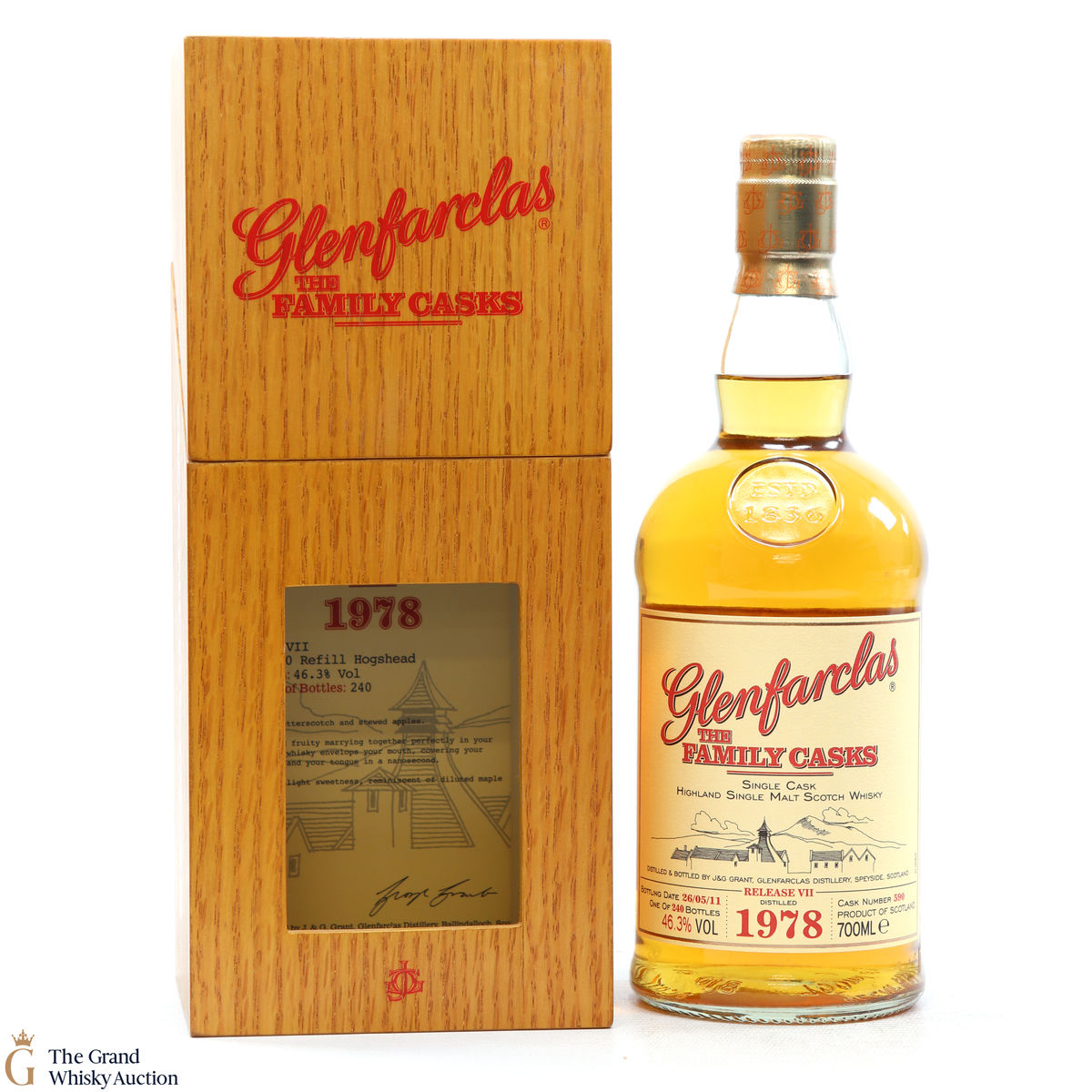 Glenfarclas - 1978 Family Cask 2011 #590 Release VII