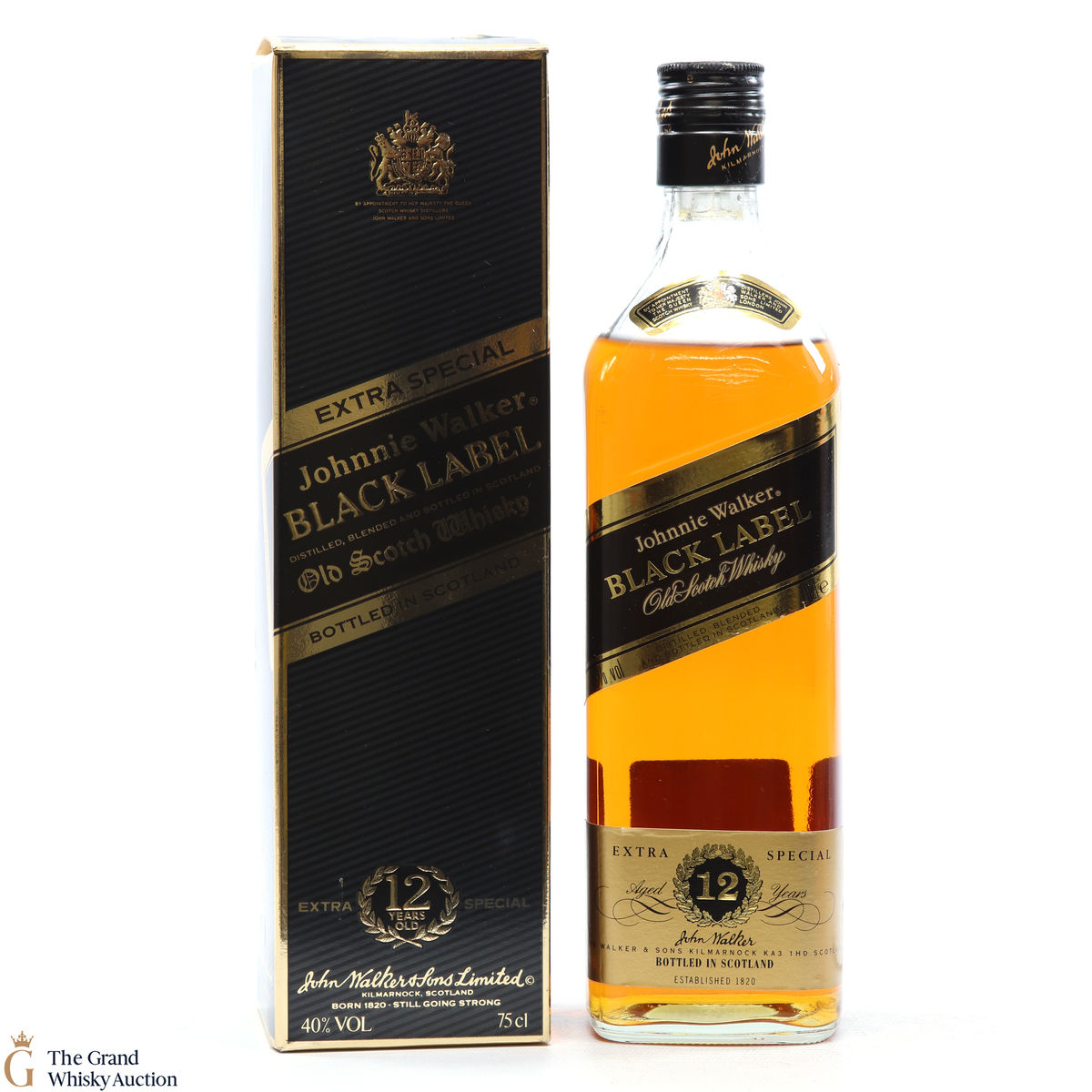 Johnnie Walker - 12 Year Old - Black Label (75cl) 