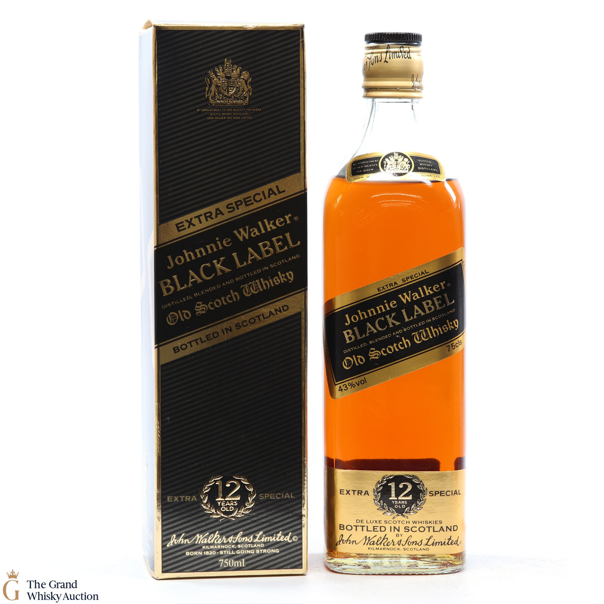 Johnnie Walker - 12 Year Old - Black Label (75cl) 
