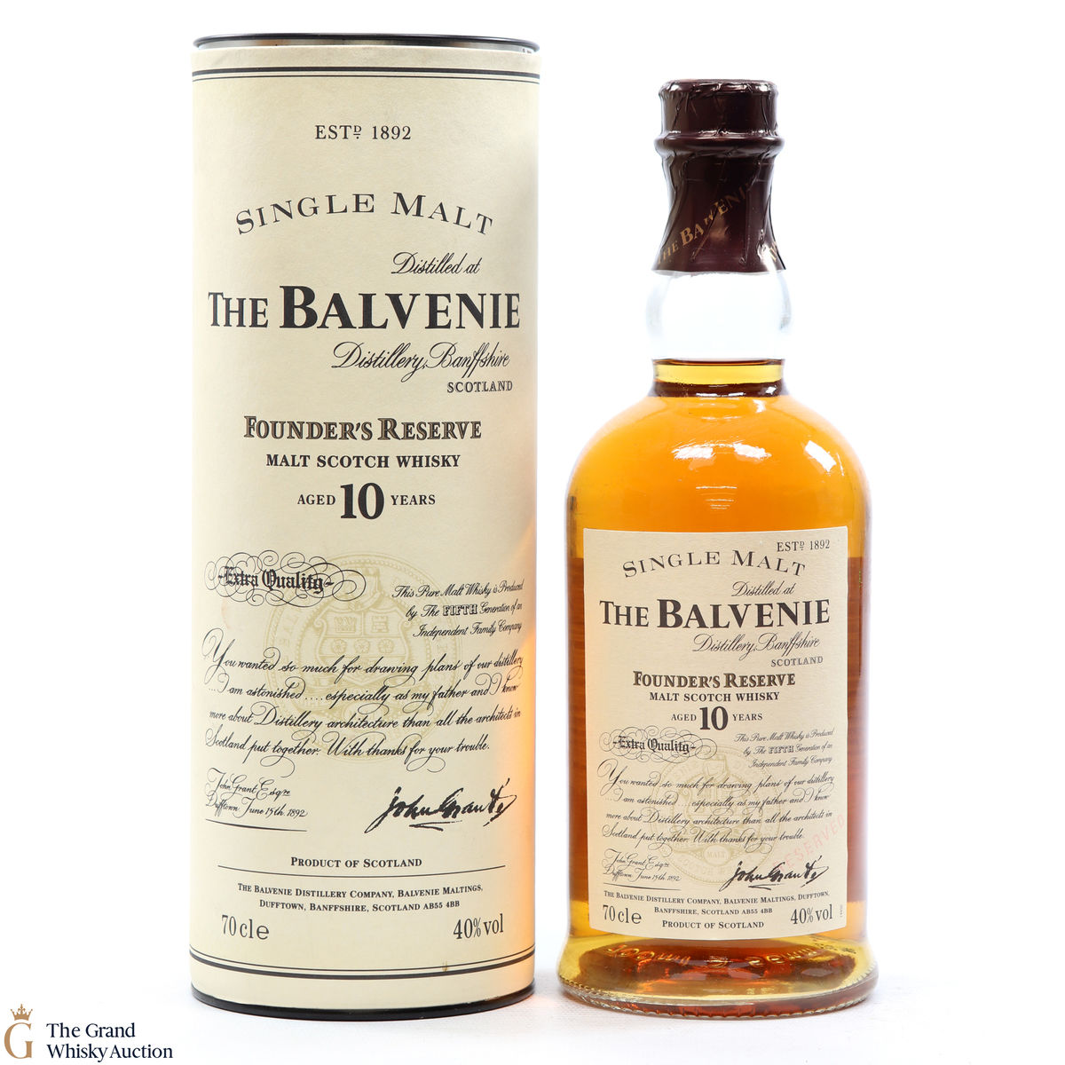 Balvenie - 10 Year Old - Founder's Reserve 