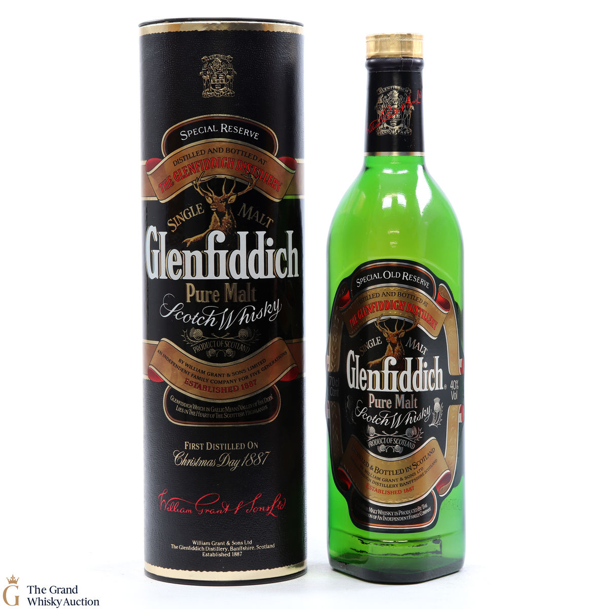 Glenfiddich - Special Reserve - First distilled on Christmas Day 1887