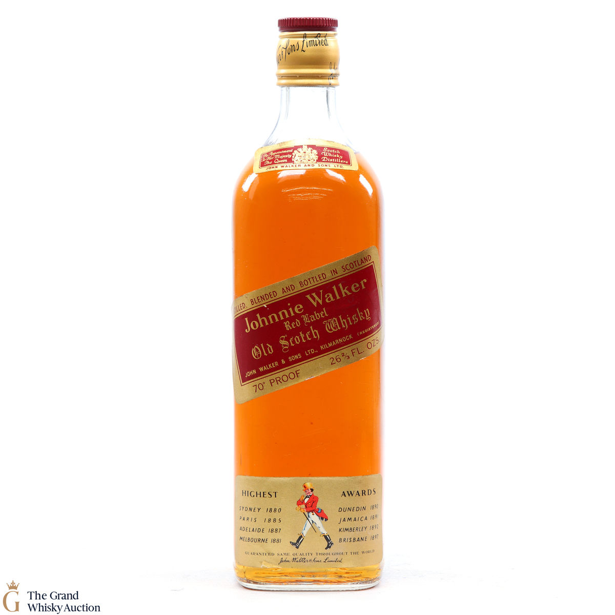 Johnnie Walker - 70 Proof Red Label 1970s 26 2/3Fl.Oz