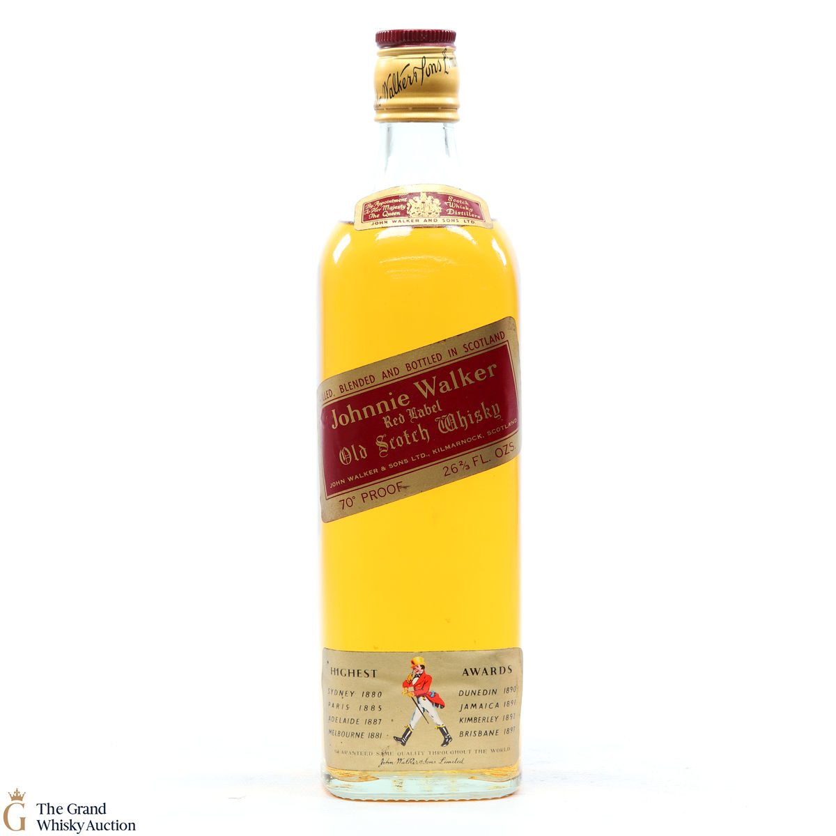 Johnnie Walker - 70 Proof Red Label 1970s 26 2/3Fl.Oz