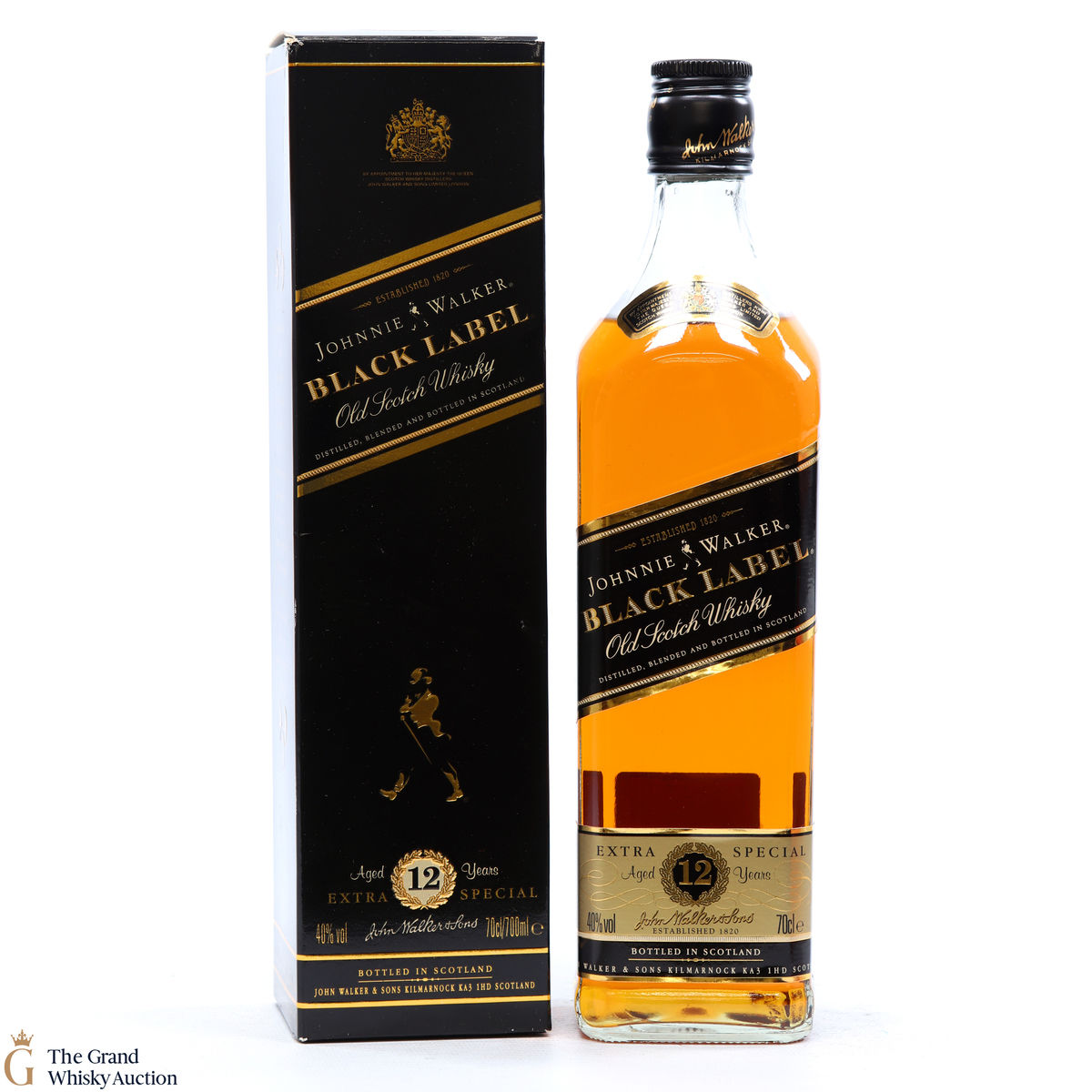 Johnnie Walker - 12 Year Old-  Black Label 