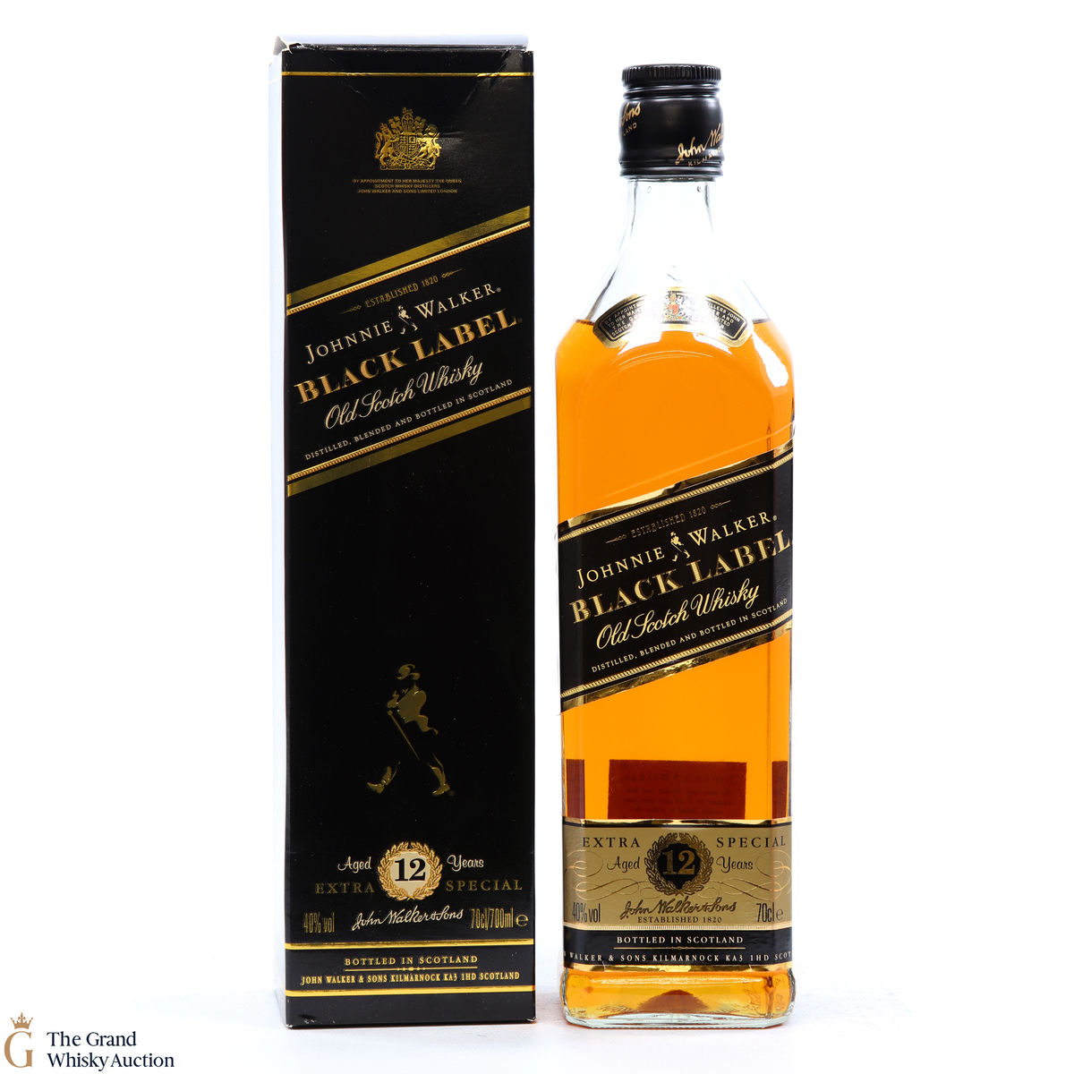 Johnnie Walker - 12 Year Old-  Black Label 