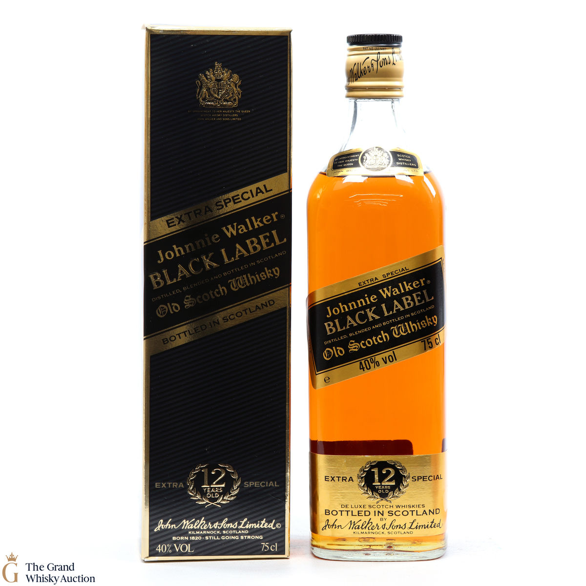 Johnnie Walker - 12 Year Old - Black Label (75cl) 