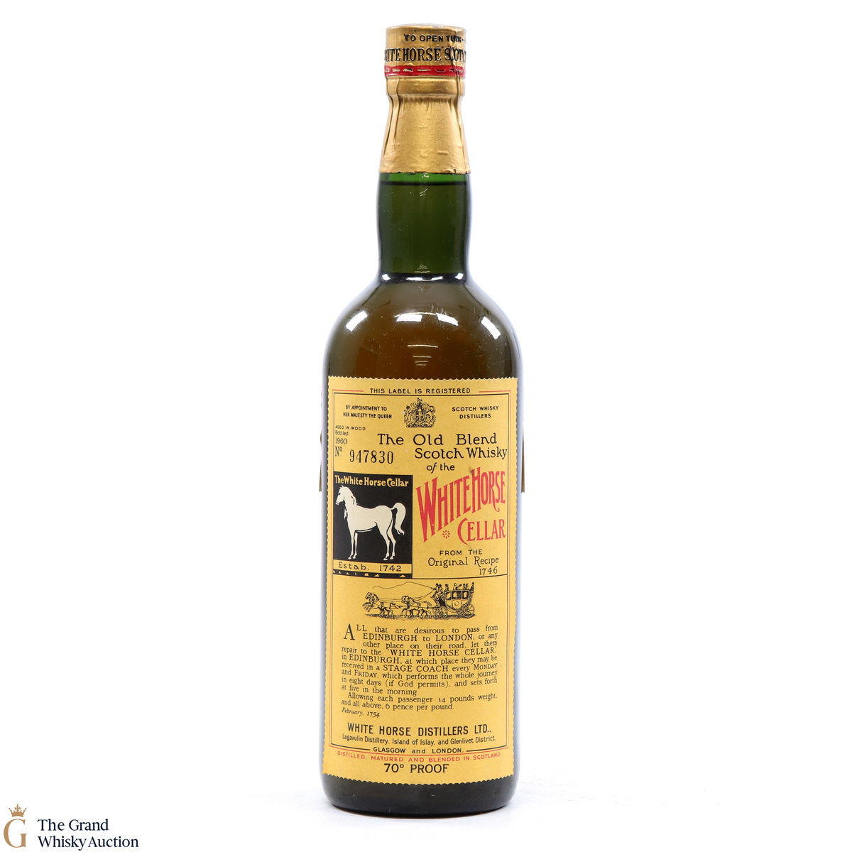 White Horse Cellar - Bottled 1960