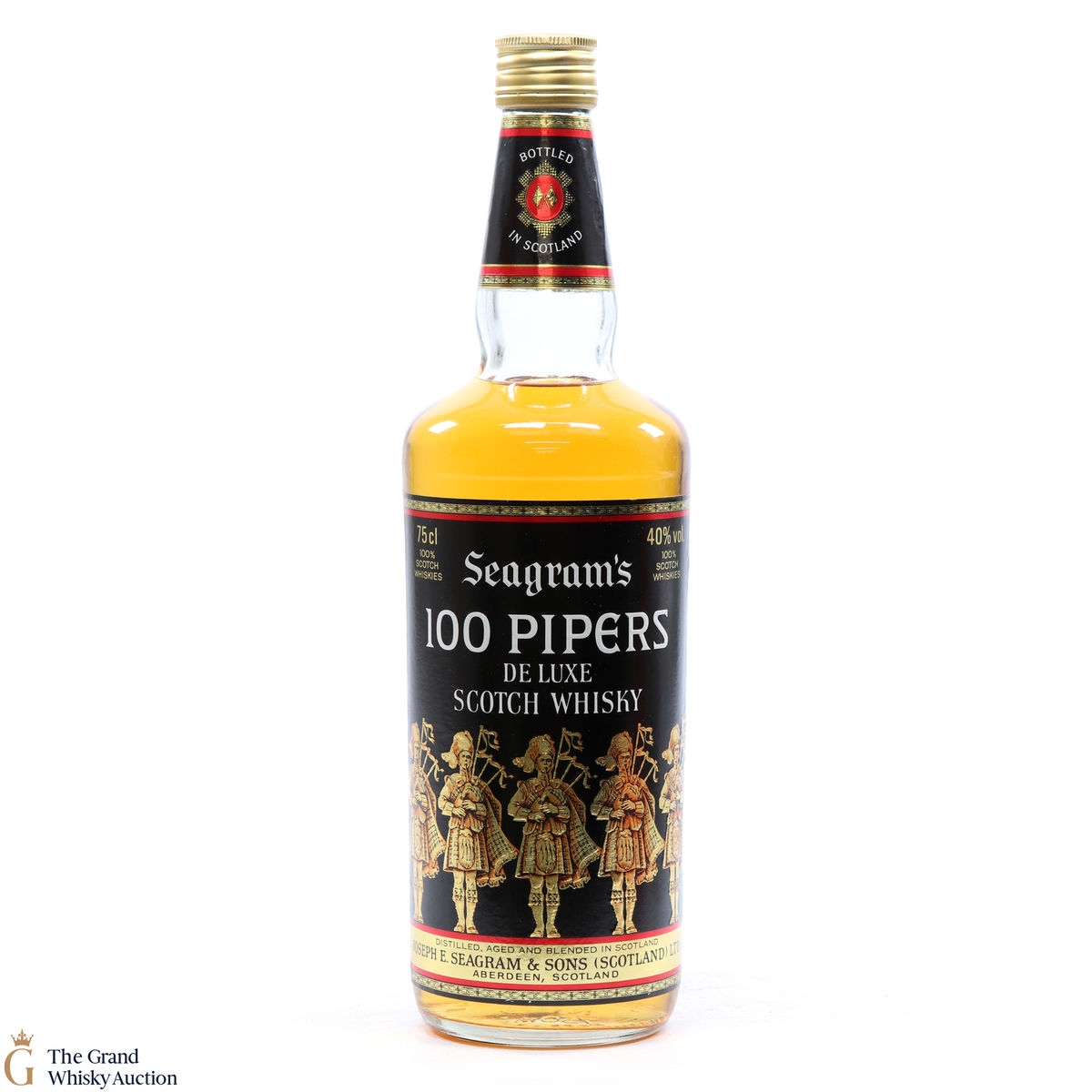 Seagram's - 100 Pipers Deluxe (75cl)