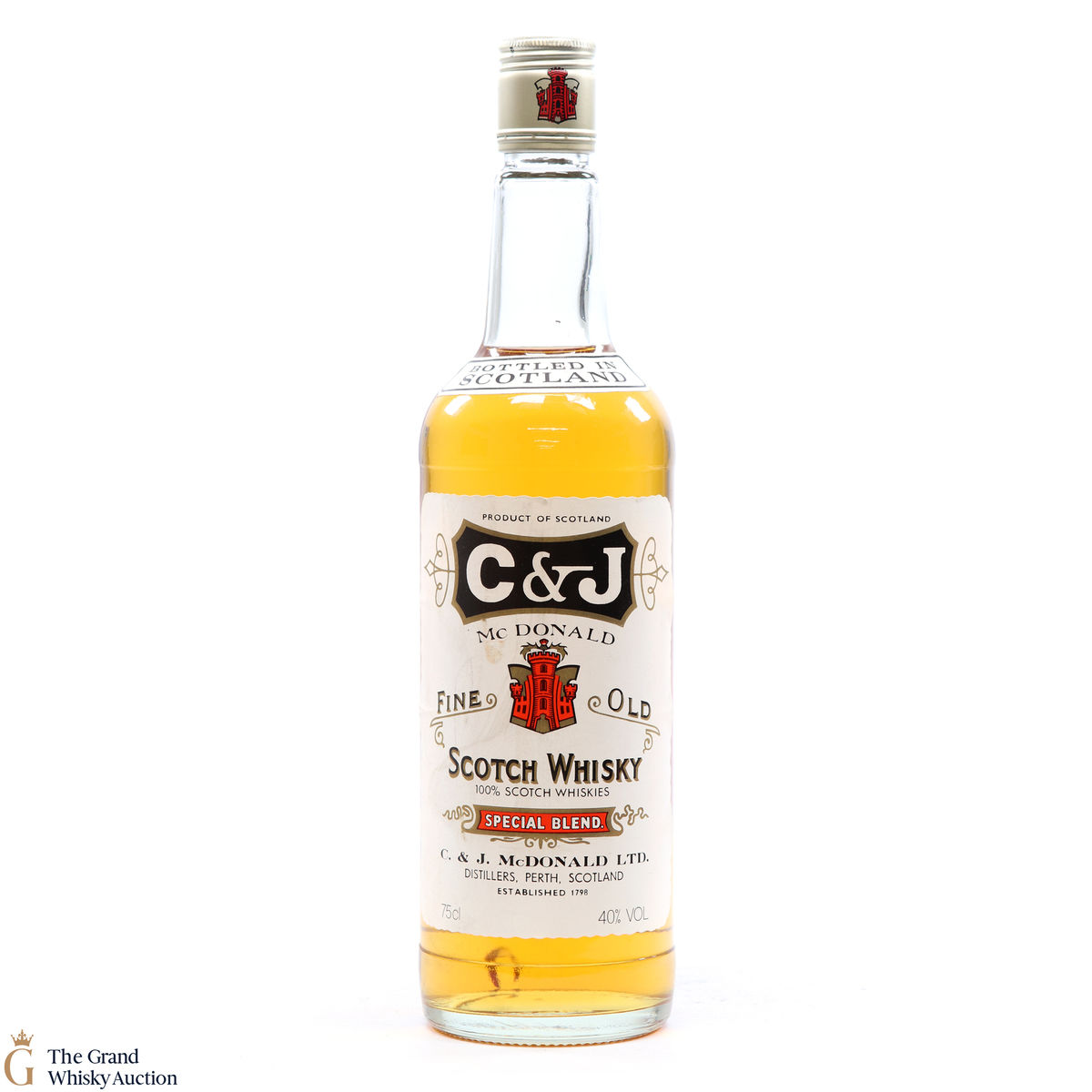 C & J Mcdonald - Fine Old Scotch Whisky