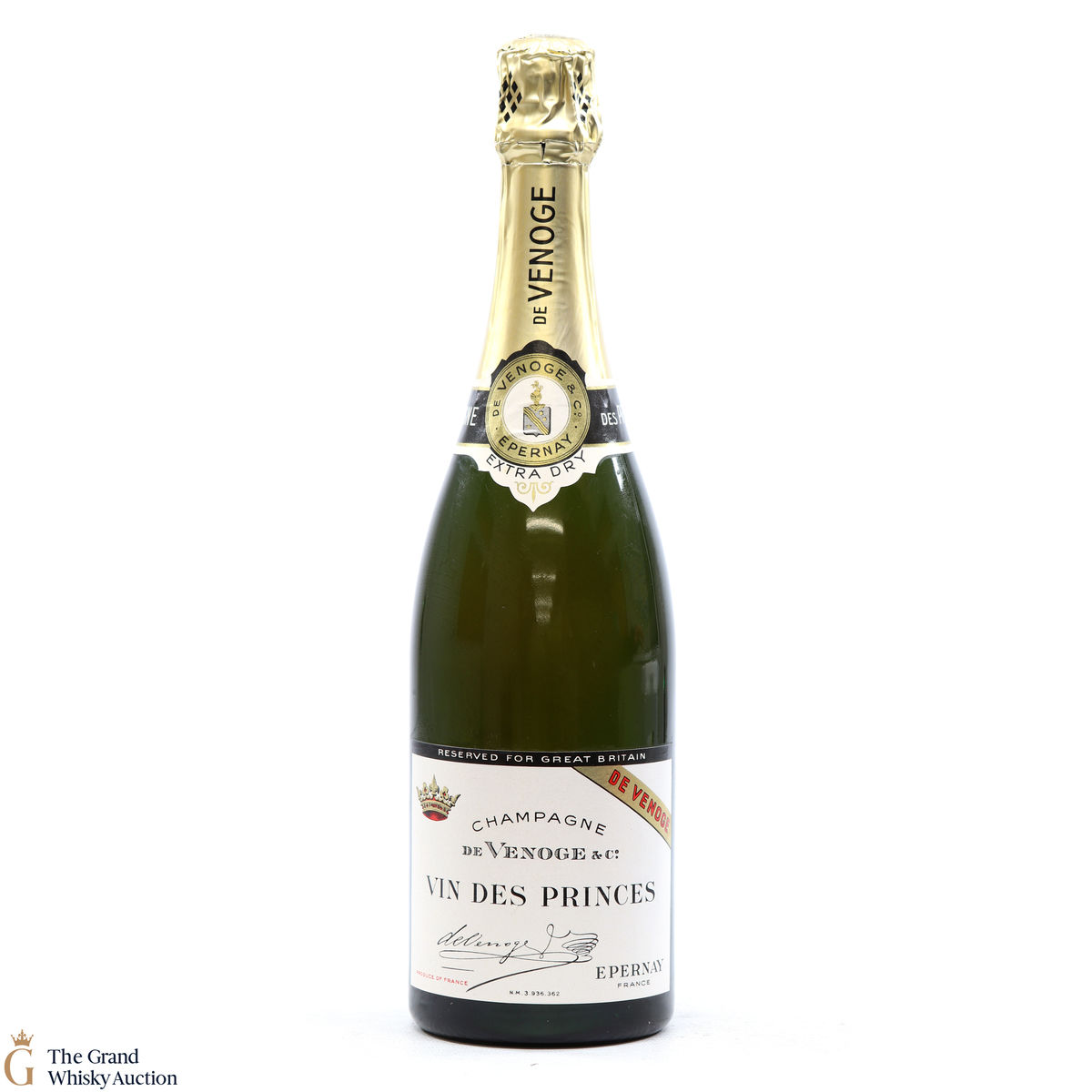 De Venoge & Co - Extra Dry French Champagne
