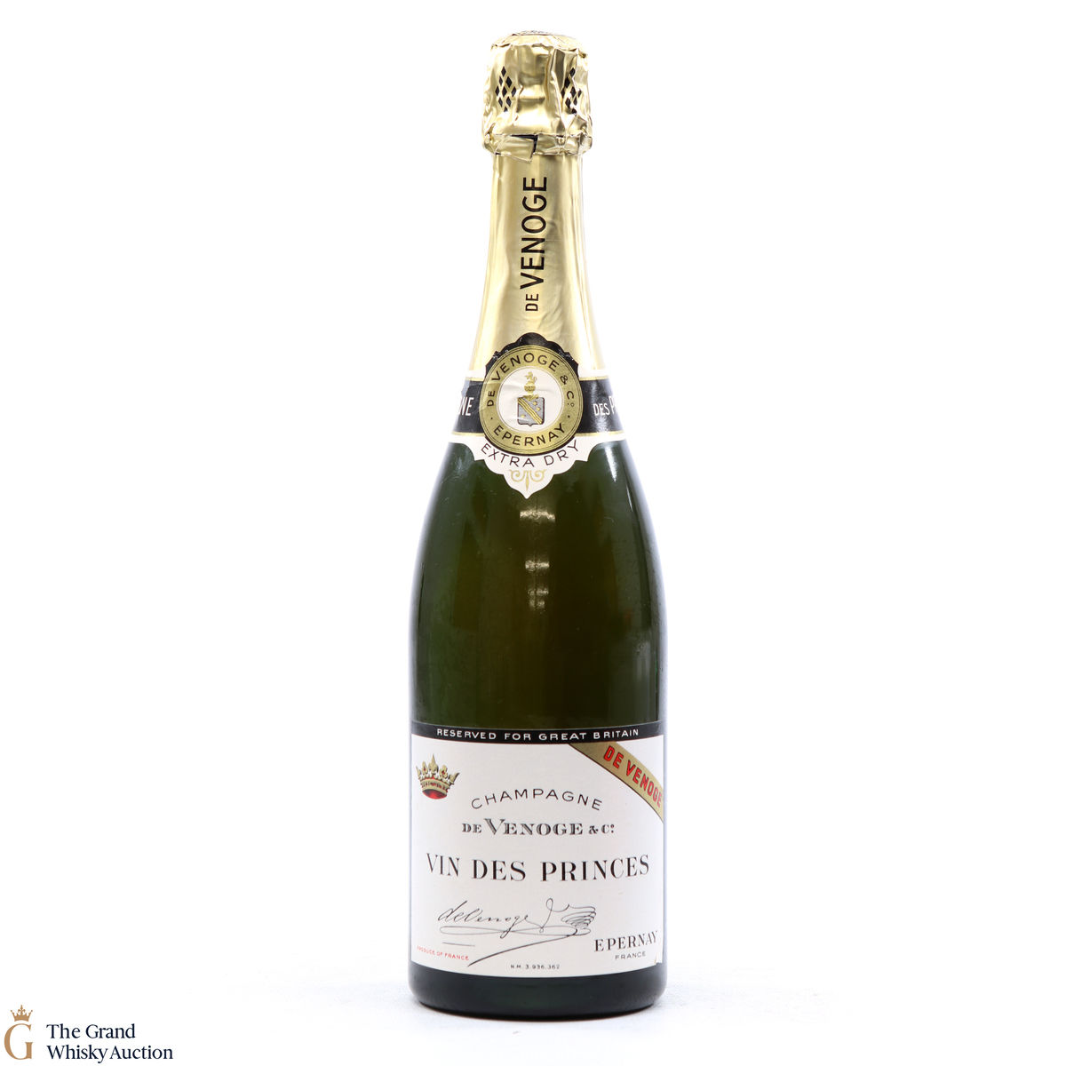 De Venoge & Co - Extra Dry French Champagne