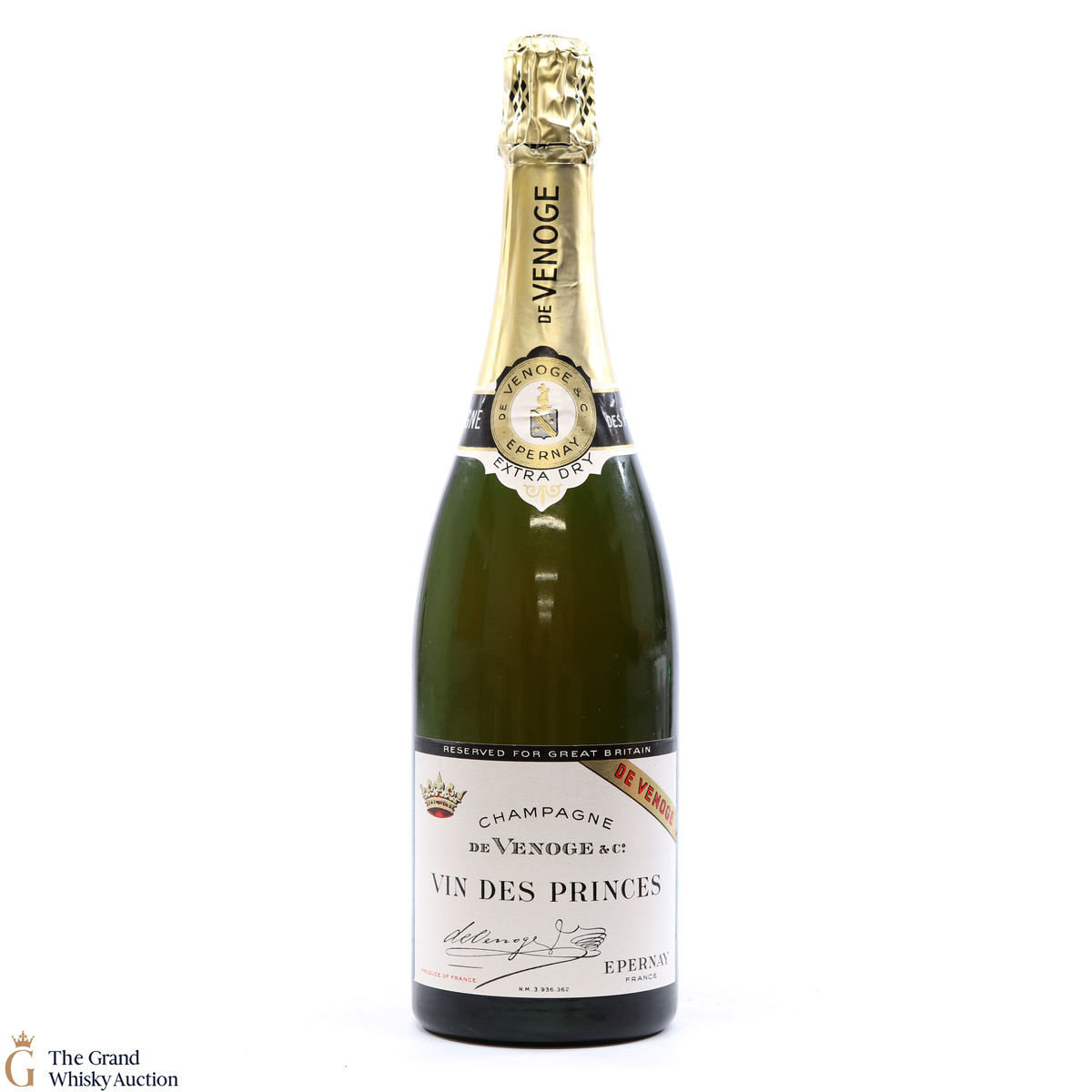 De Venoge & Co - Extra Dry French Champagne