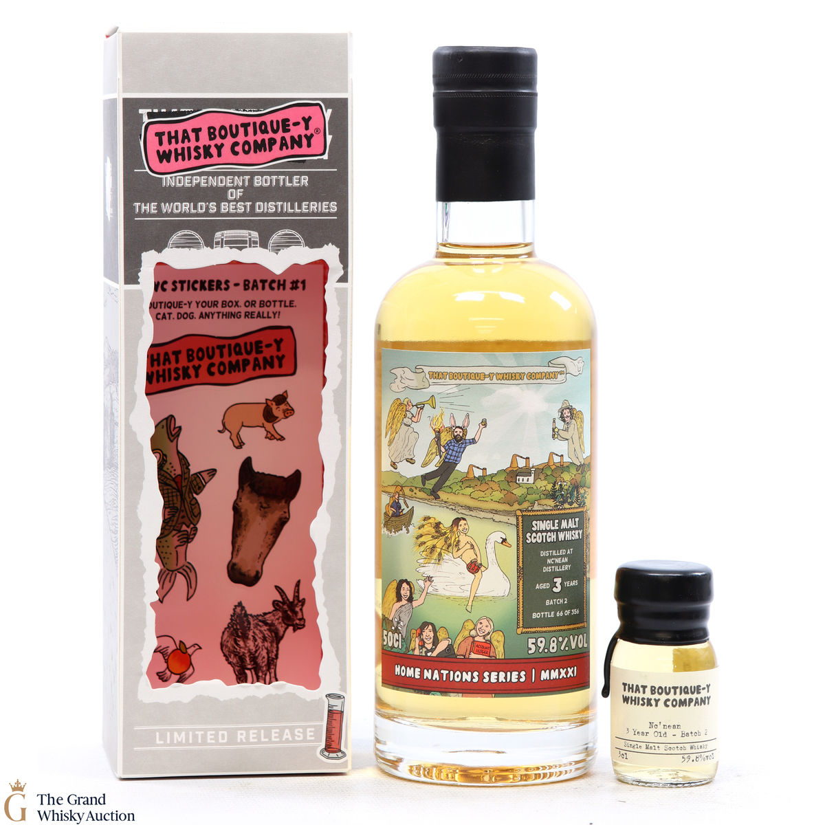 Nc'Nean - 3 Year Old Batch #2 - That Boutique-y Whisky Company + 3cl