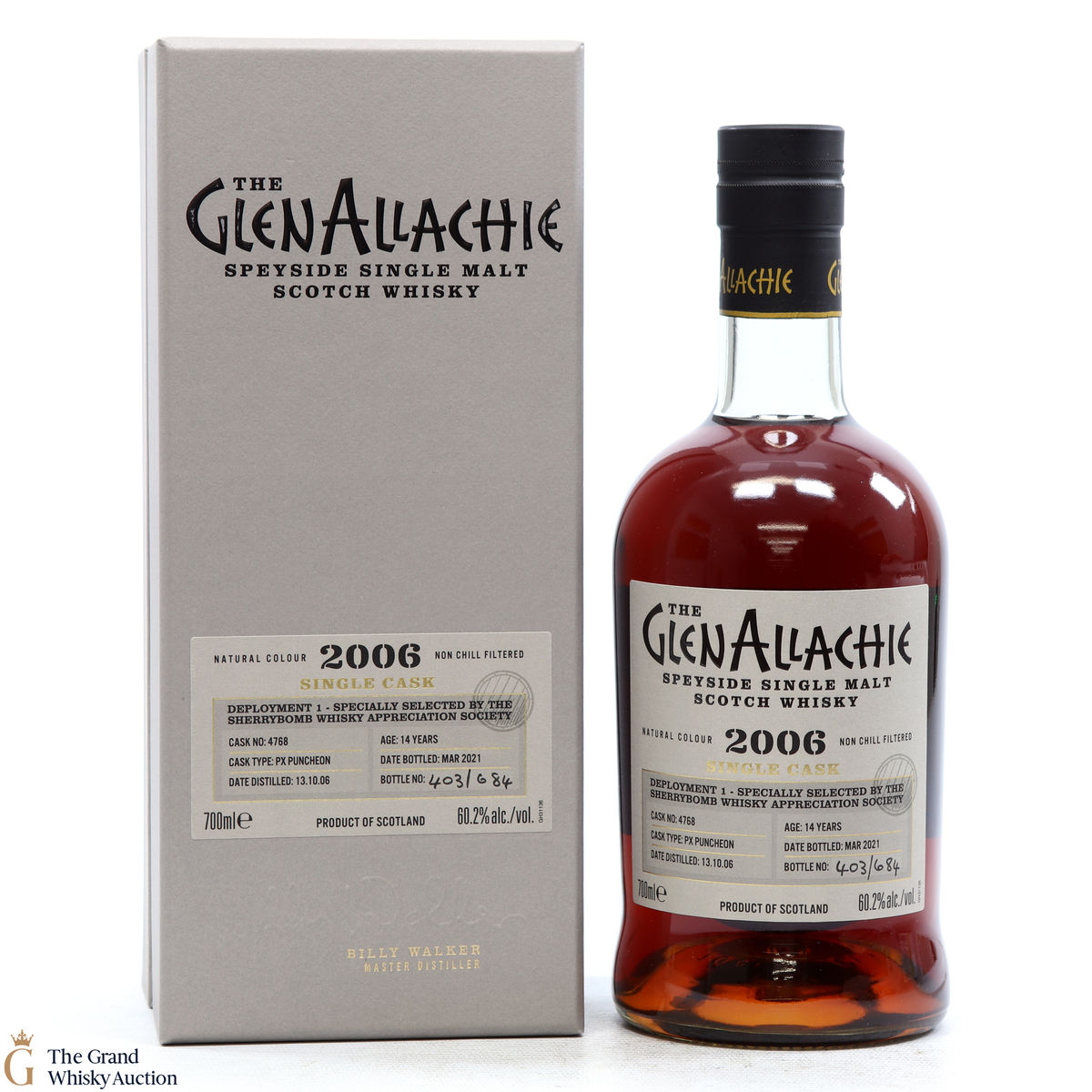 GlenAllachie - 14 Year Old #4768 2006 - Sherrybomb Appreciation Soc.