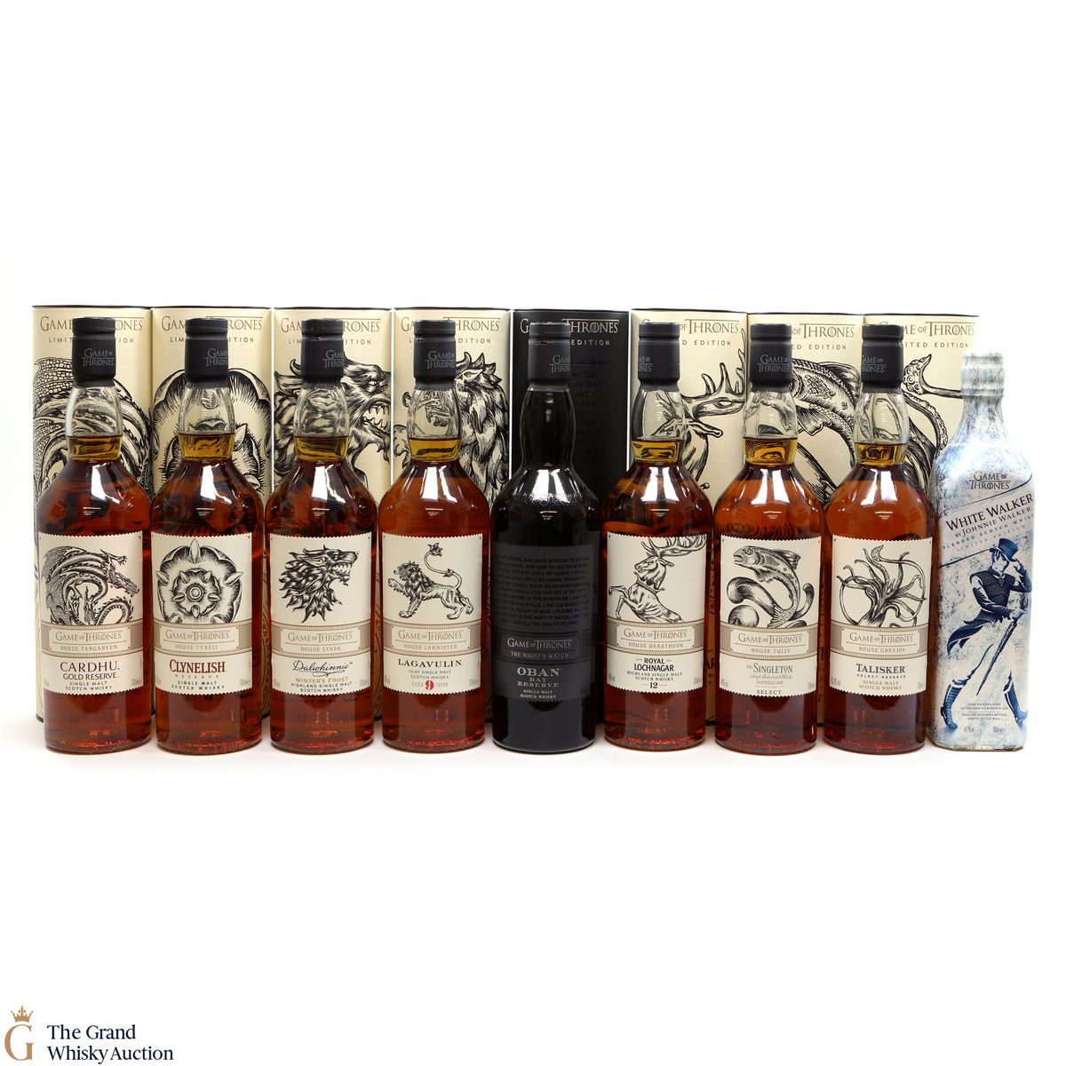 Game of Thrones - Limited Editions - 9 x 70cl