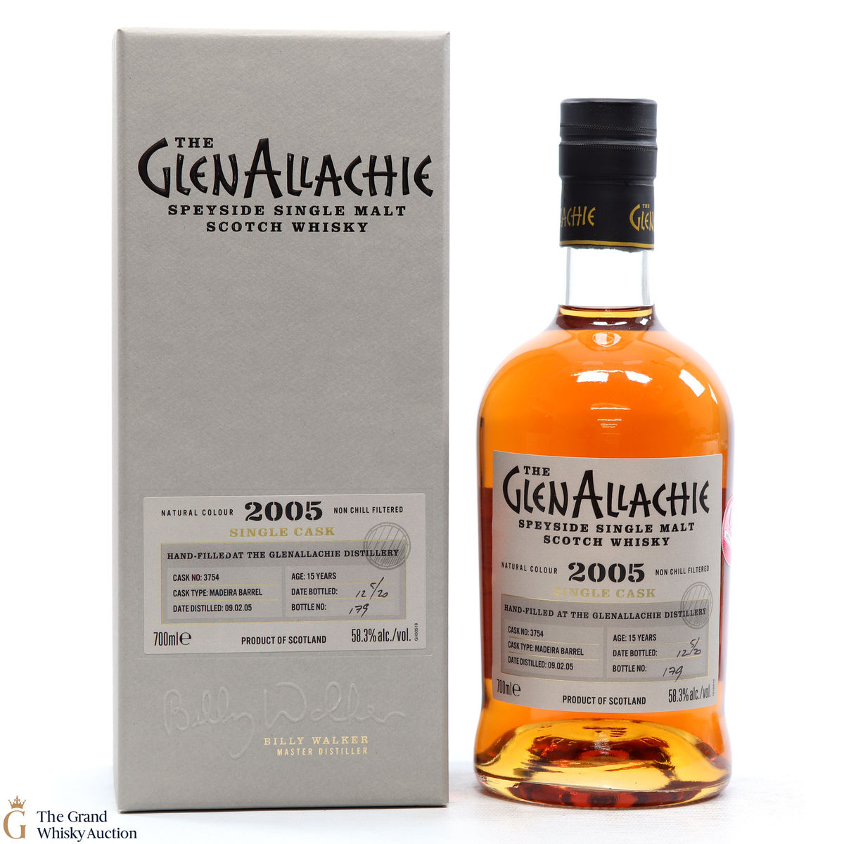 Glenallachie - 15 Year Old 2005 Single Cask #3754 - Hand Filled
